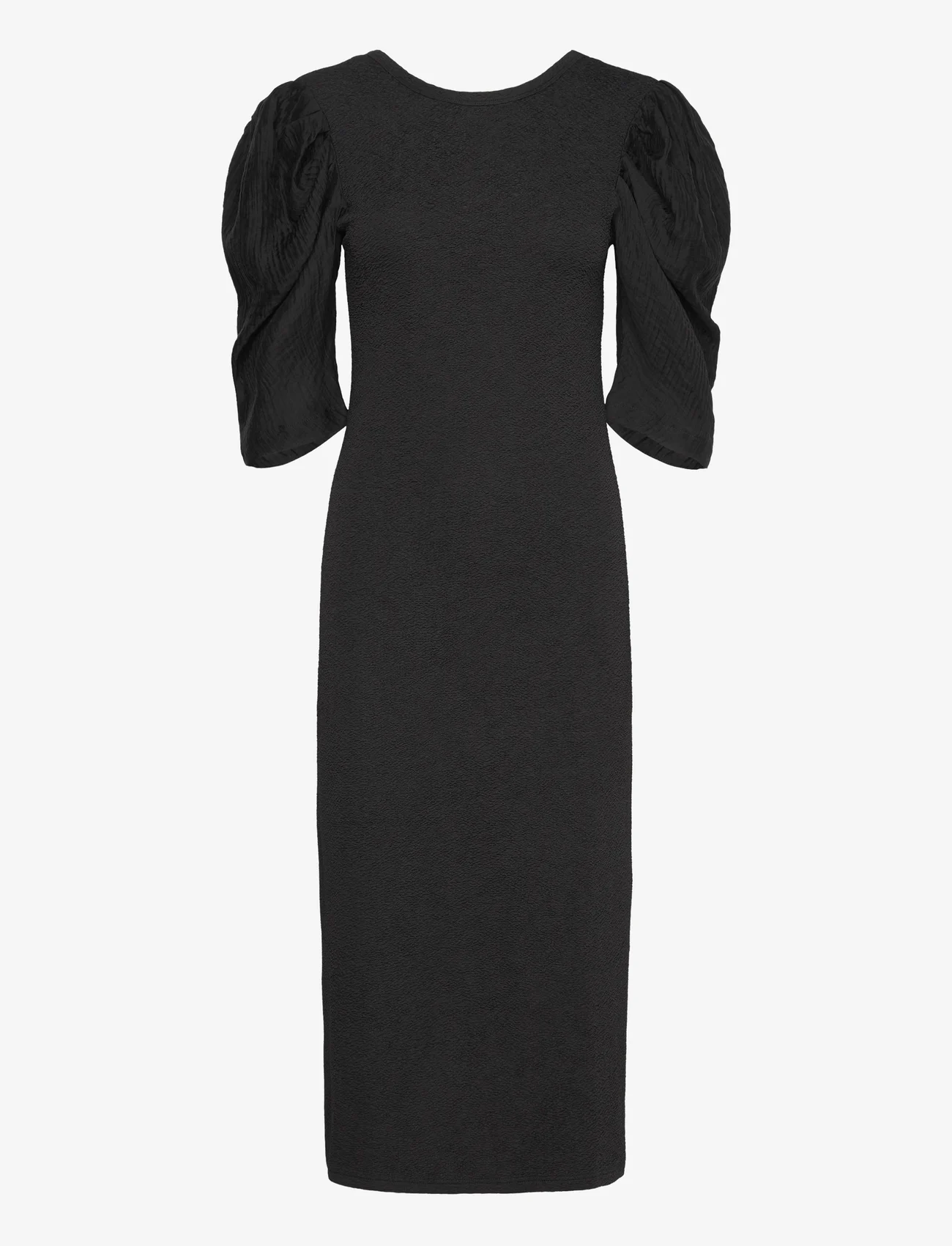 MAUD - Annie Dress - vidutinio ilgio suknelės - black - 0