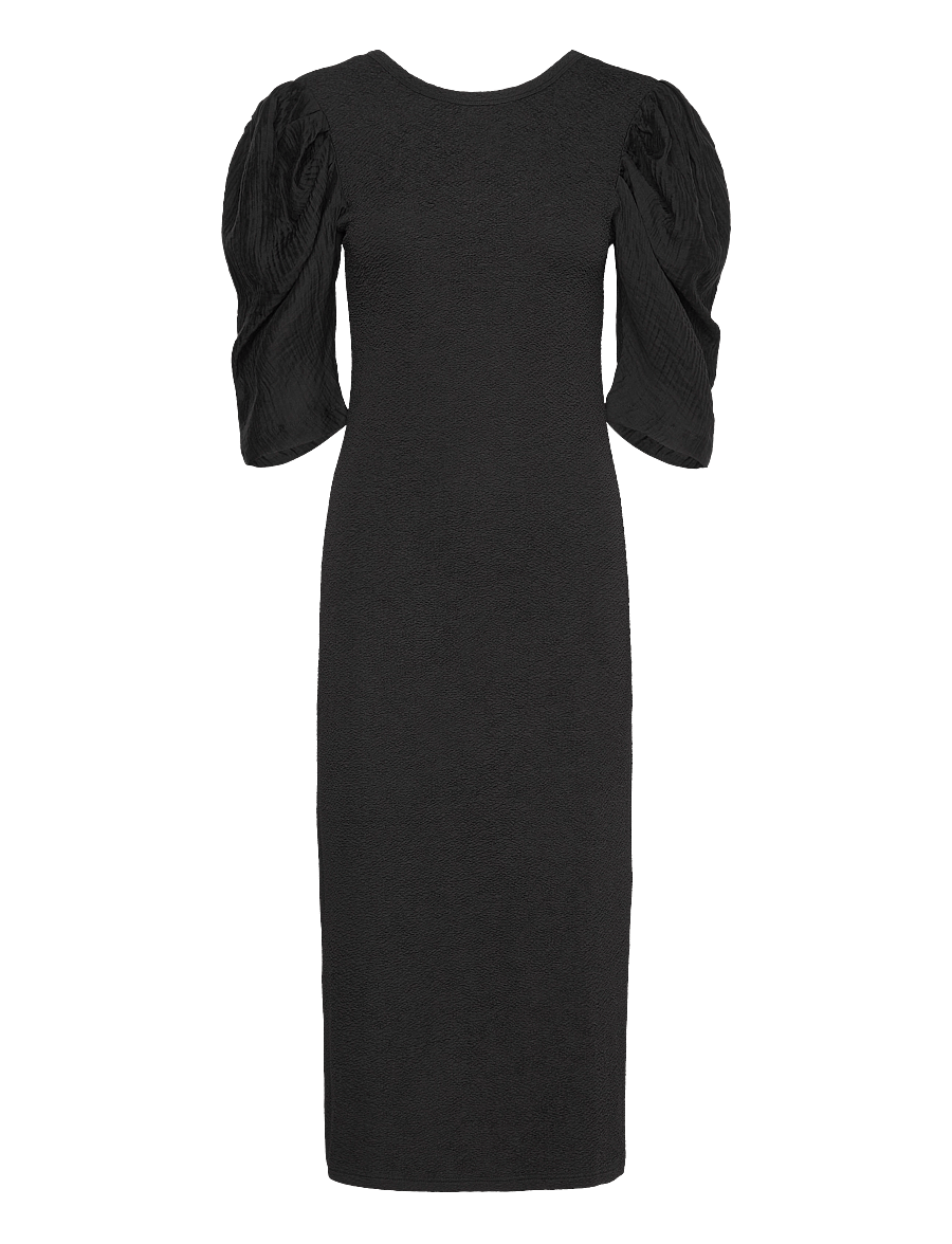 MAUD - Annie Dress - midi kjoler - black - 1