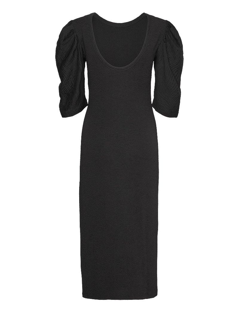 MAUD - Annie Dress - midi kjoler - black - 2