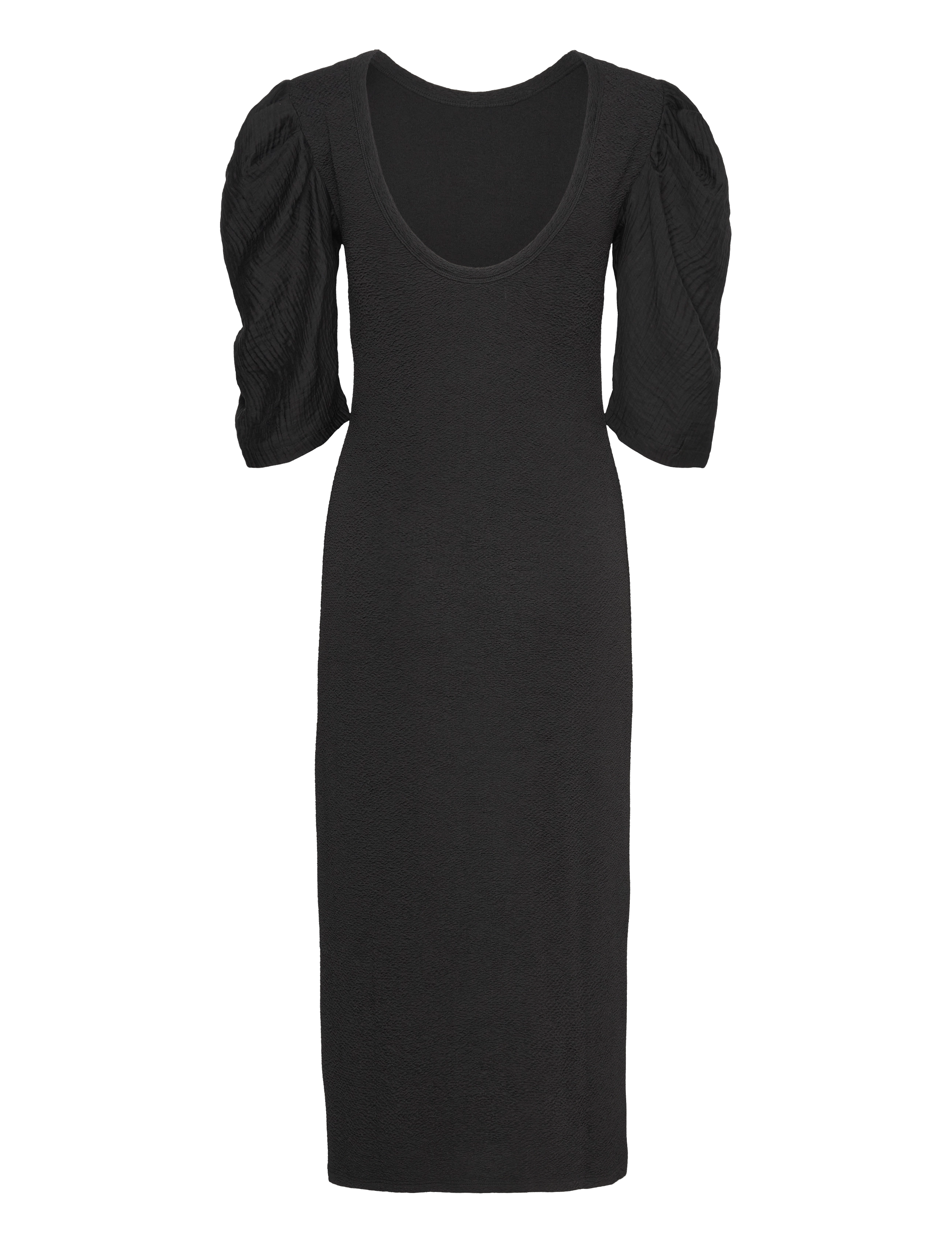 MAUD - Annie Dress - vidutinio ilgio suknelės - black - 2