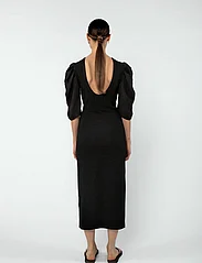 MAUD - Annie Dress - midi dresses - black - 3