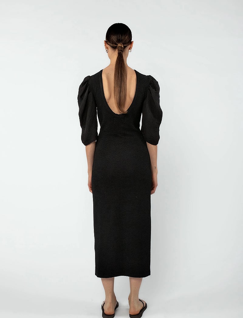 MAUD - Annie Dress - midi kjoler - black - 3