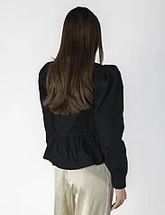 MAUD - Aurora Blouse - long-sleeved blouses - black - 5
