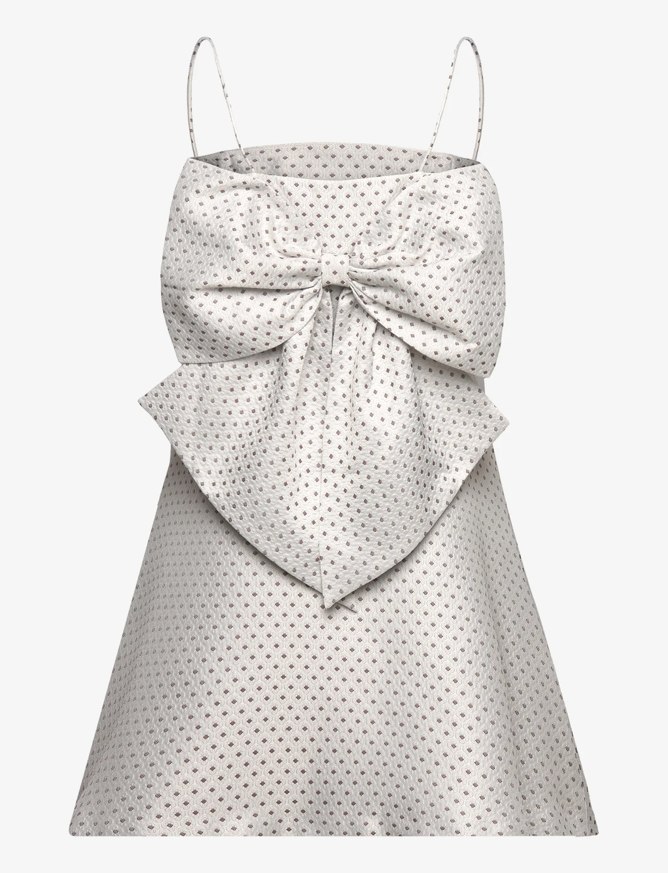 MAUD - Bow Dress - vakarėlių drabužiai išparduotuvių kainomis - off white - 1