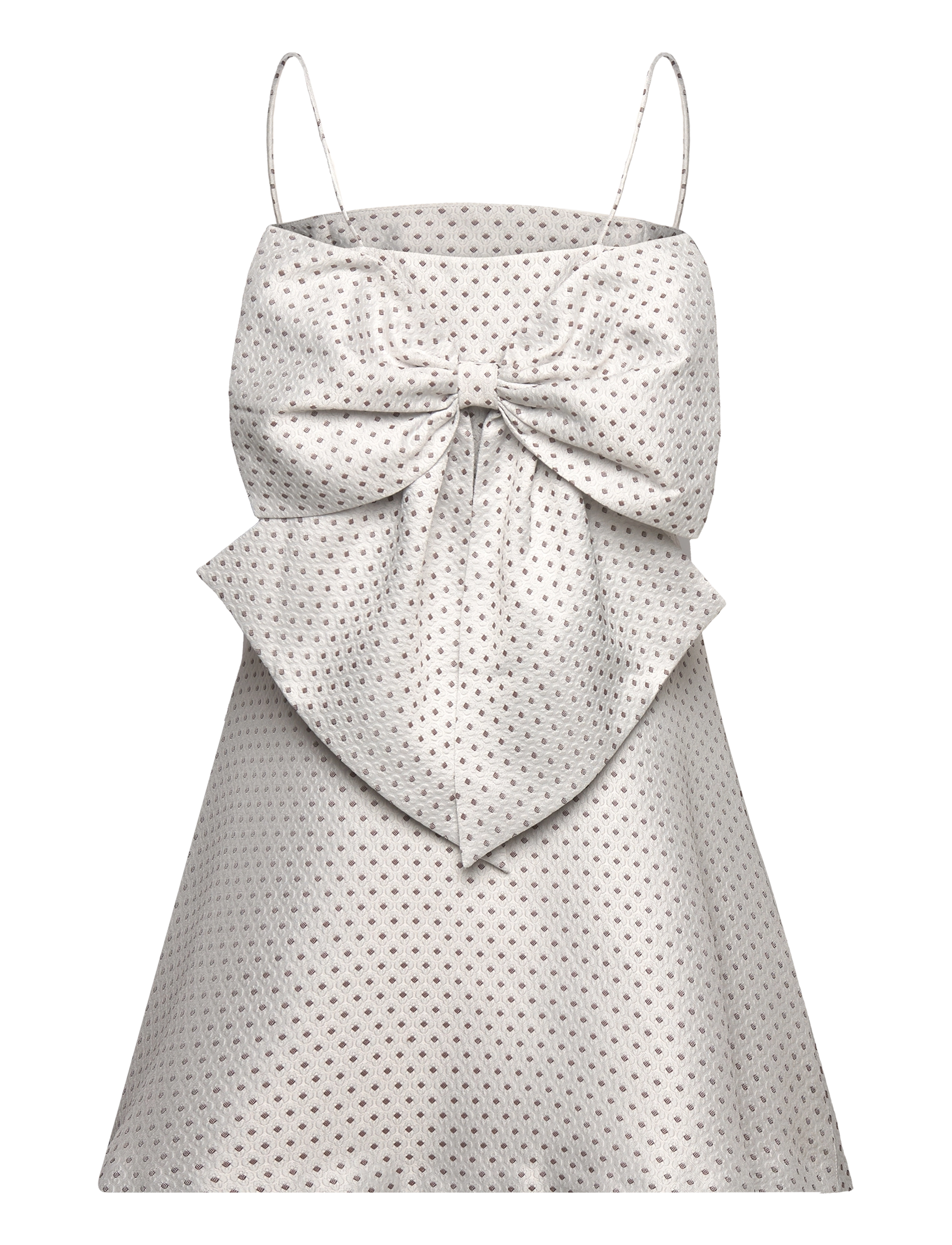 MAUD - Bow Dress - partykleider - off white - 2