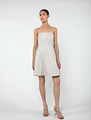MAUD - Bow Dress - festklær til outlet-priser - off white - 2