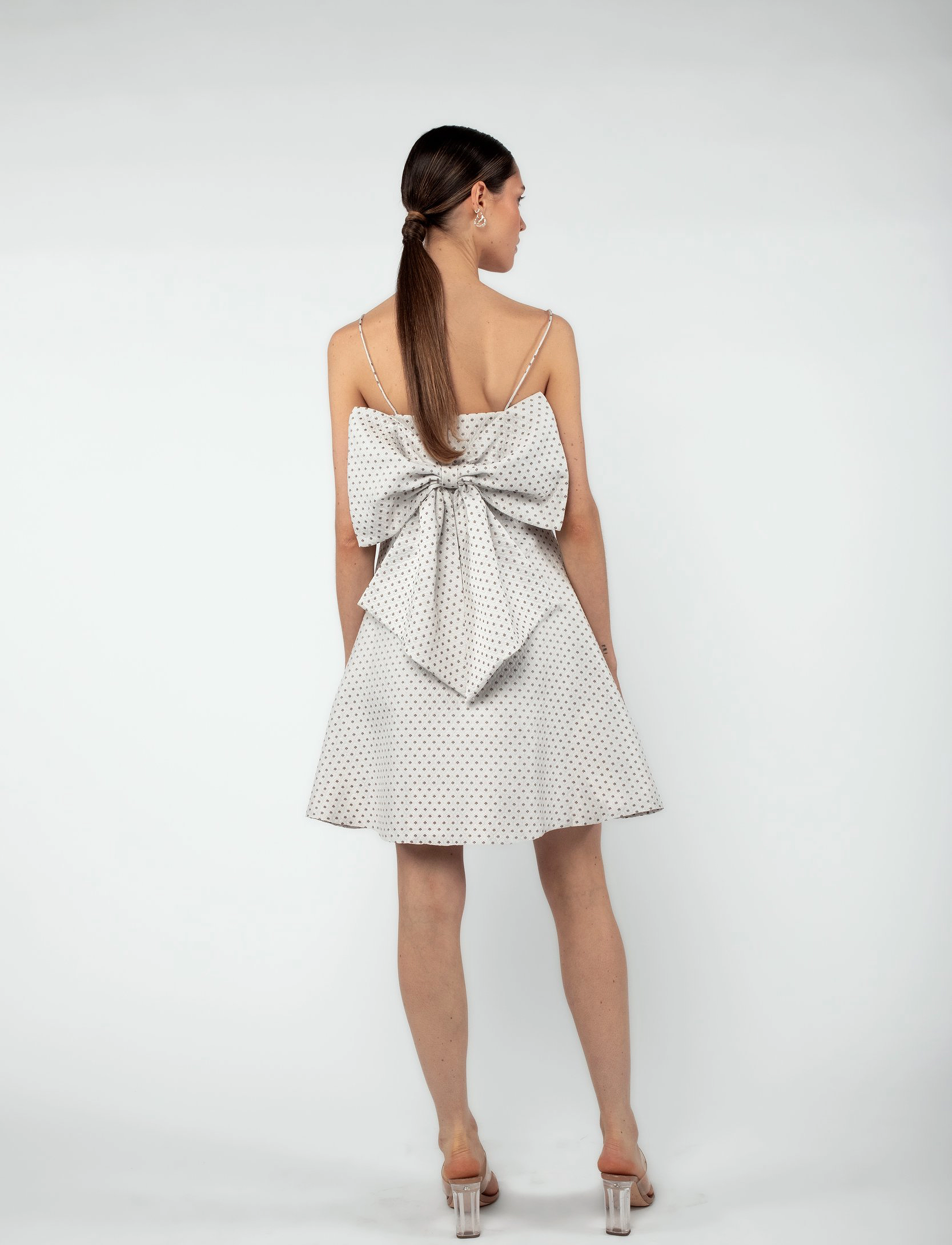 MAUD - Bow Dress - partykleider - off white - 3