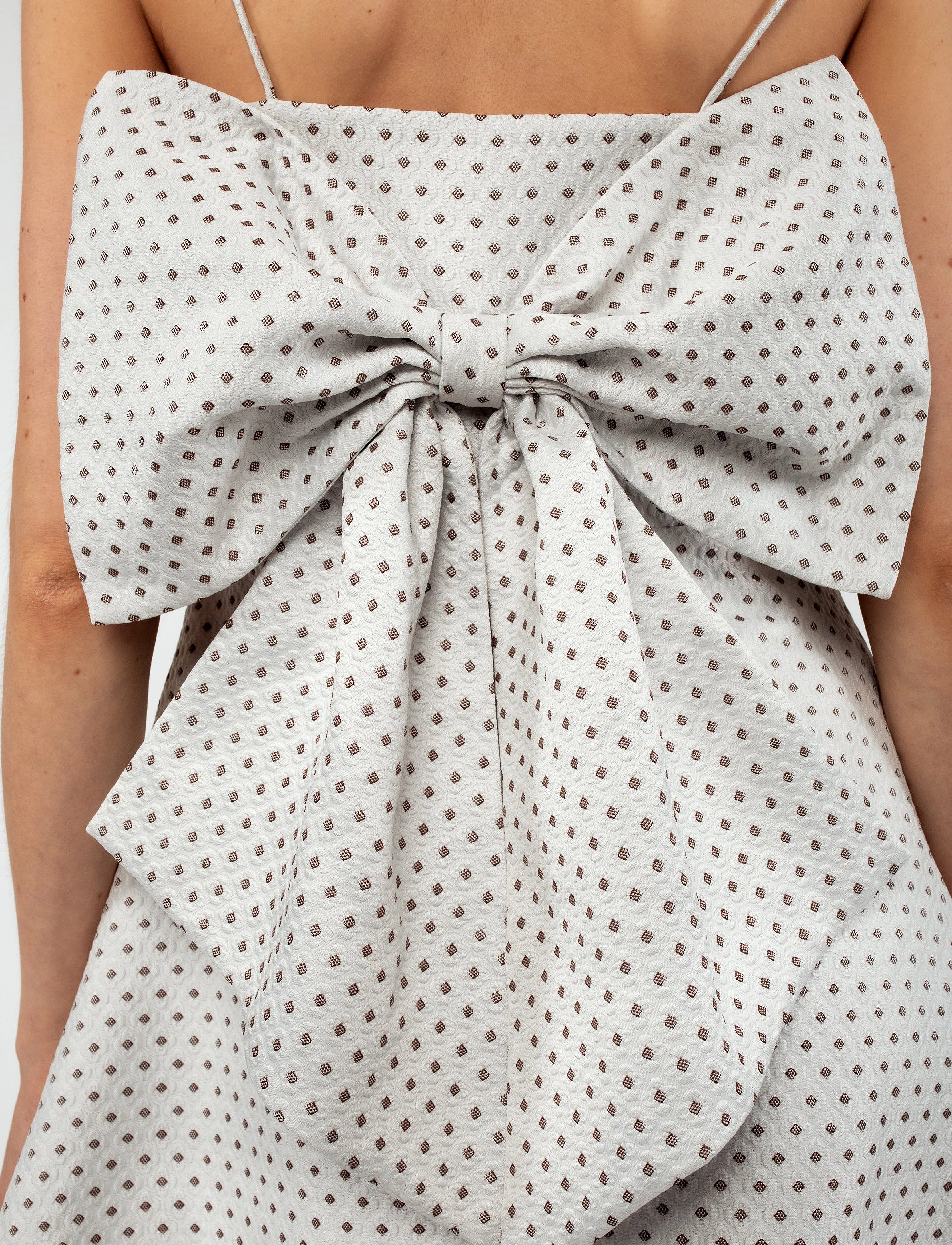 MAUD - Bow Dress - partykleider - off white - 4