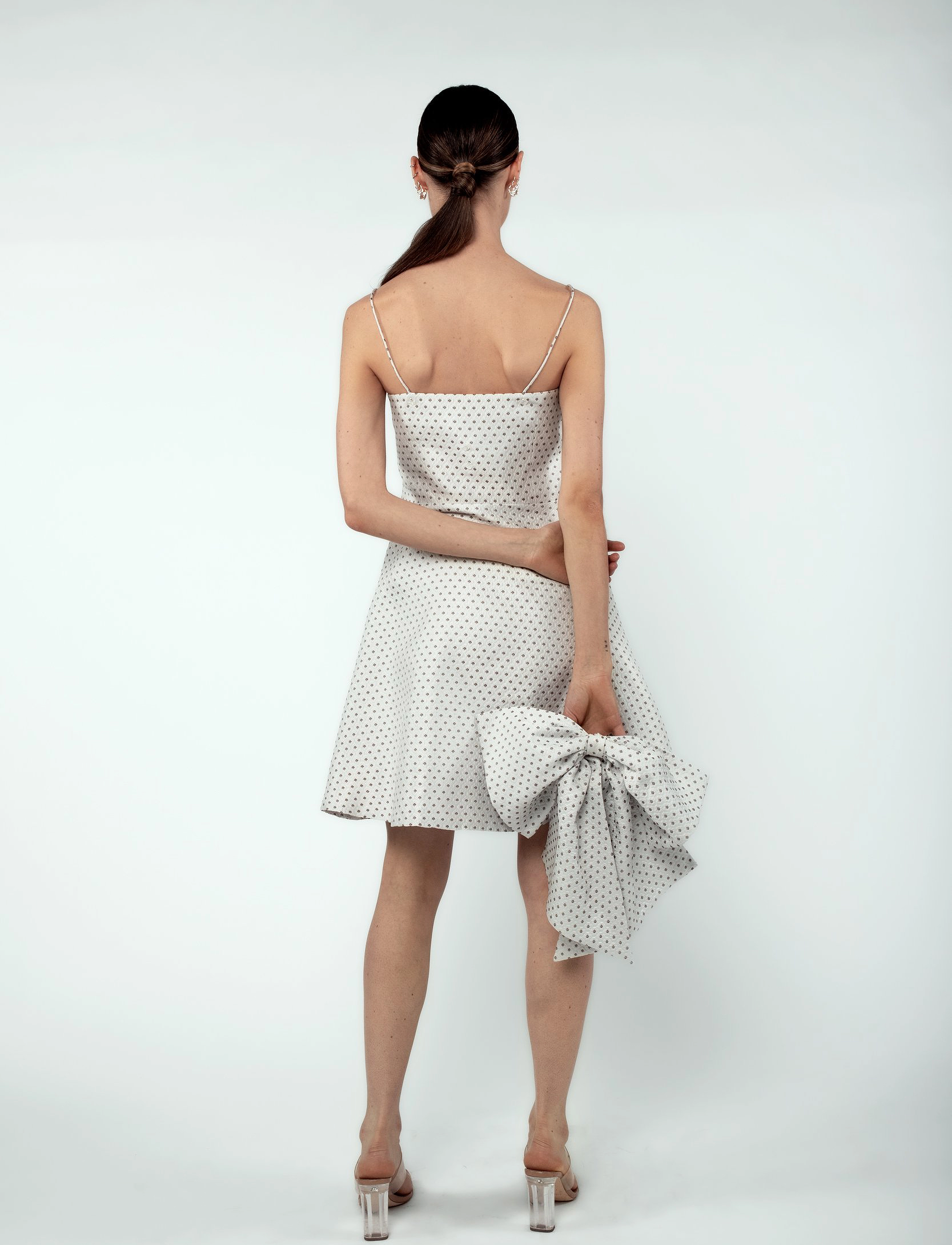 MAUD - Bow Dress - partykleider - off white - 5