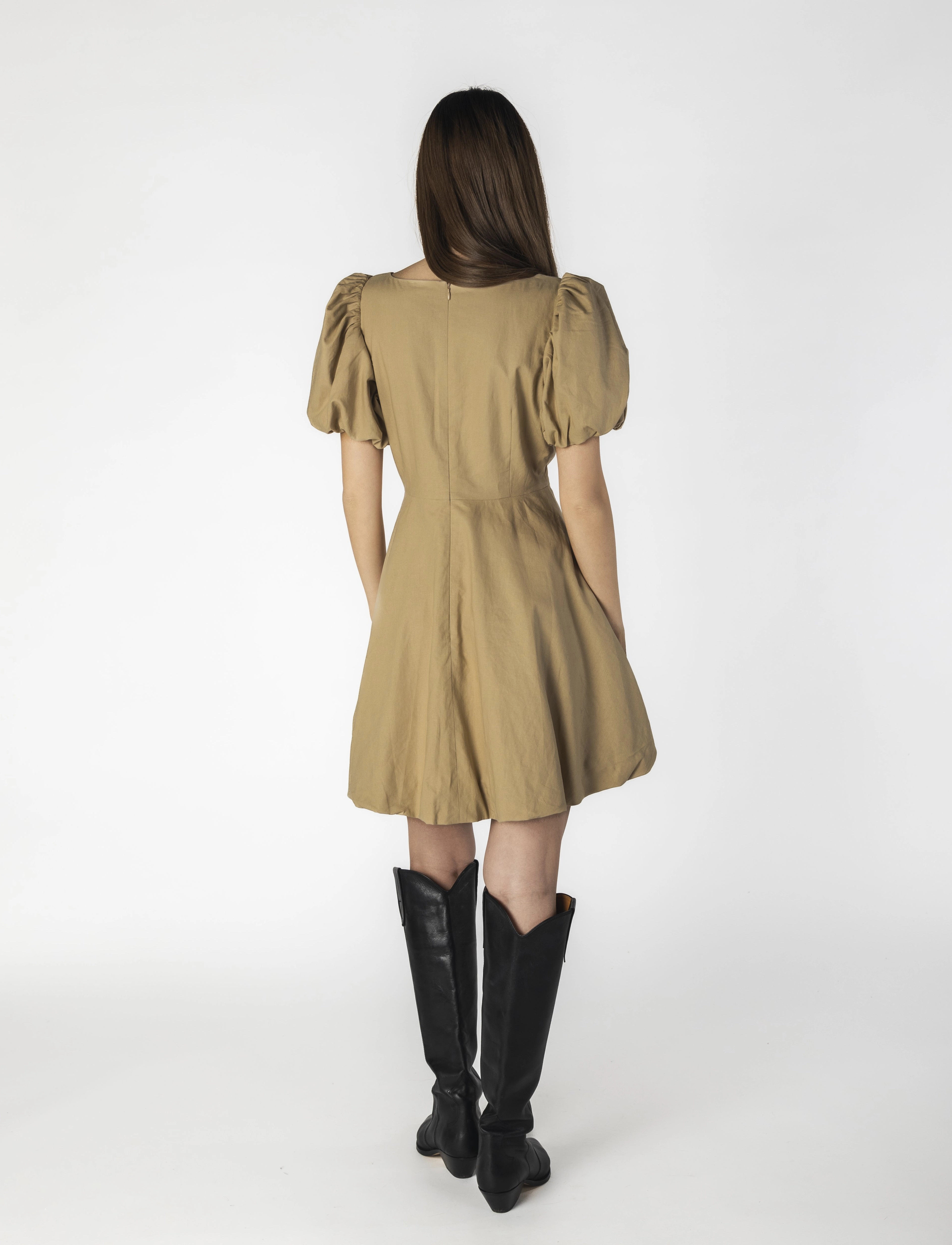 MAUD - Camilla Dress - partykleider - sand - 3
