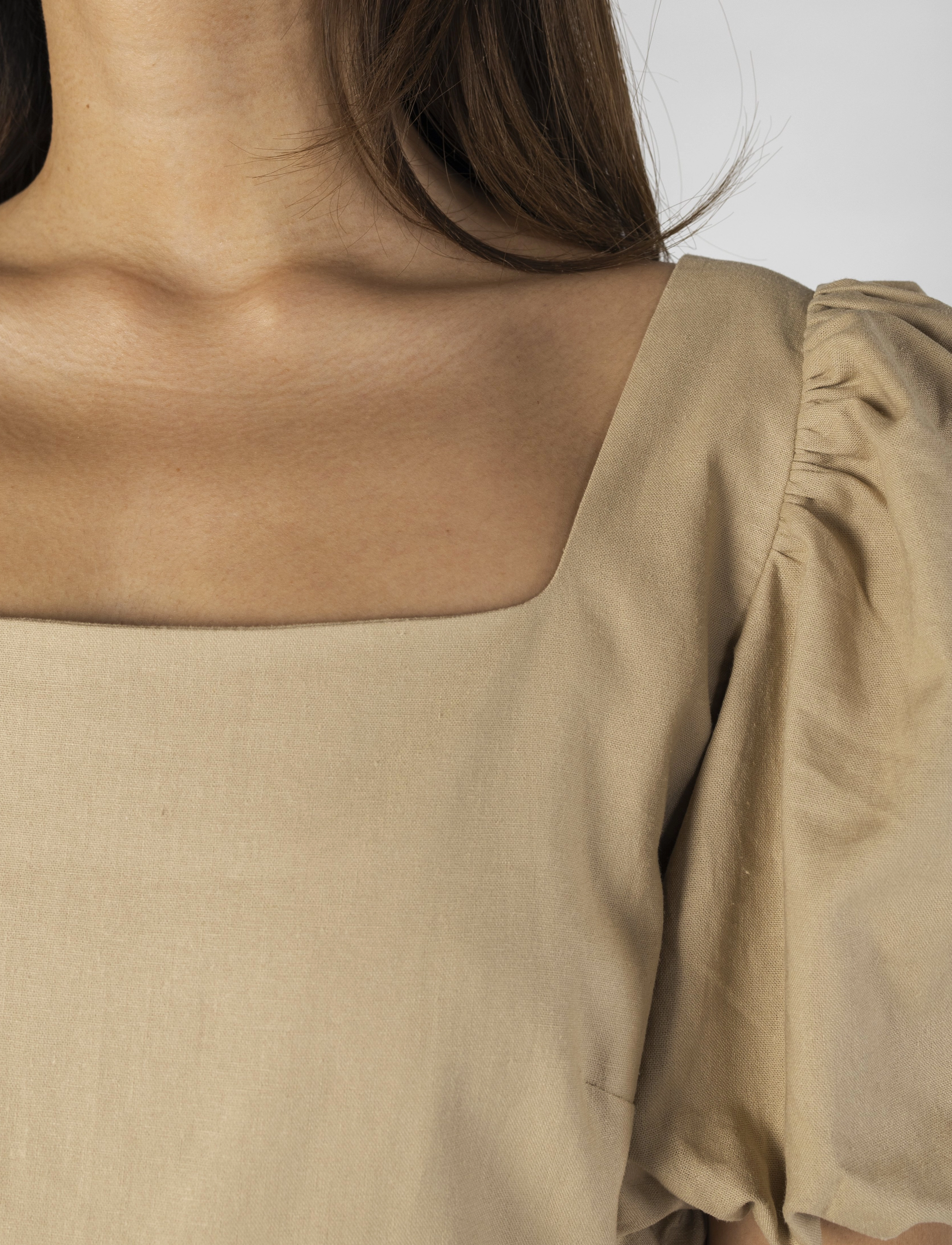 MAUD - Camilla Dress - partykleider - sand - 5