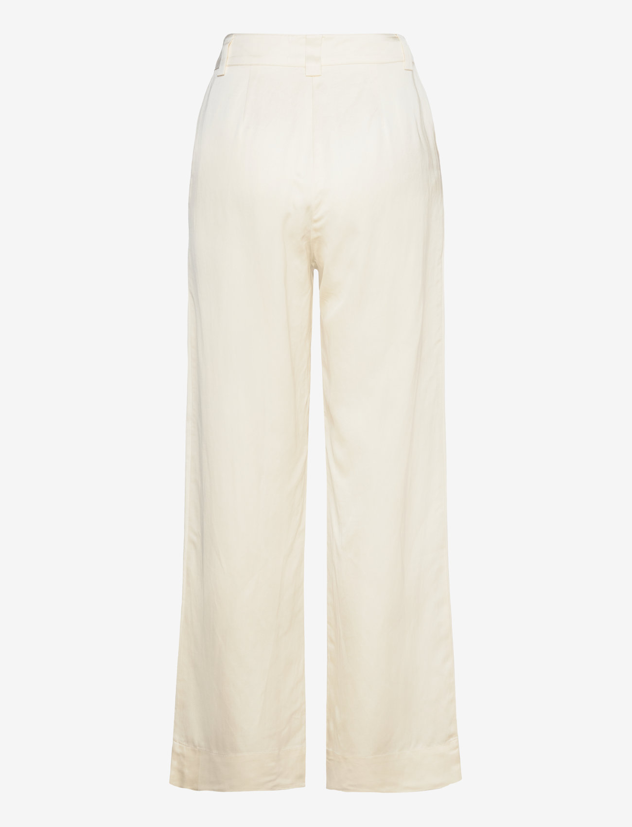 MAUD - Dina Trouser - plačios kelnės - off white - 1