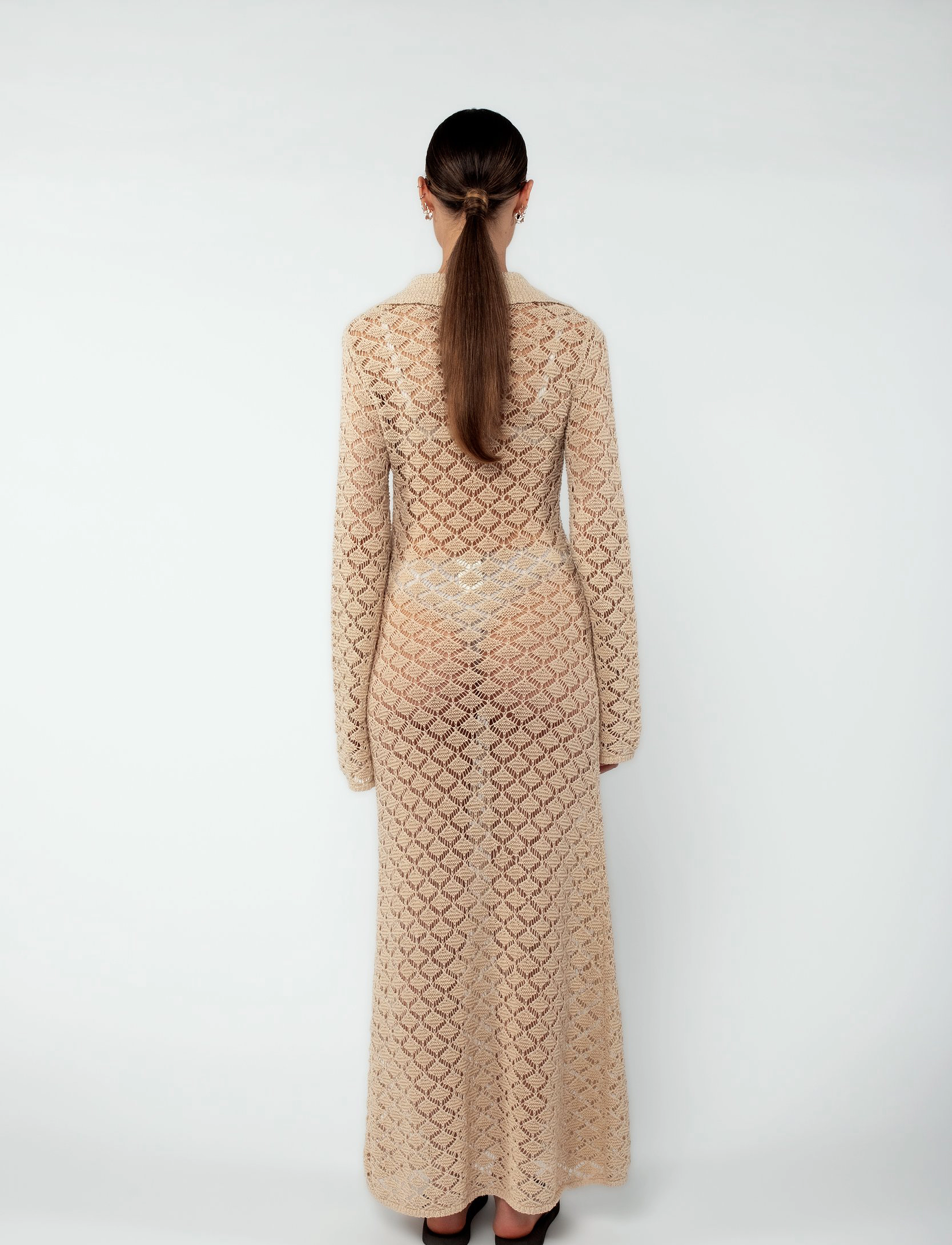 MAUD - Emilia Dress - sand - 3