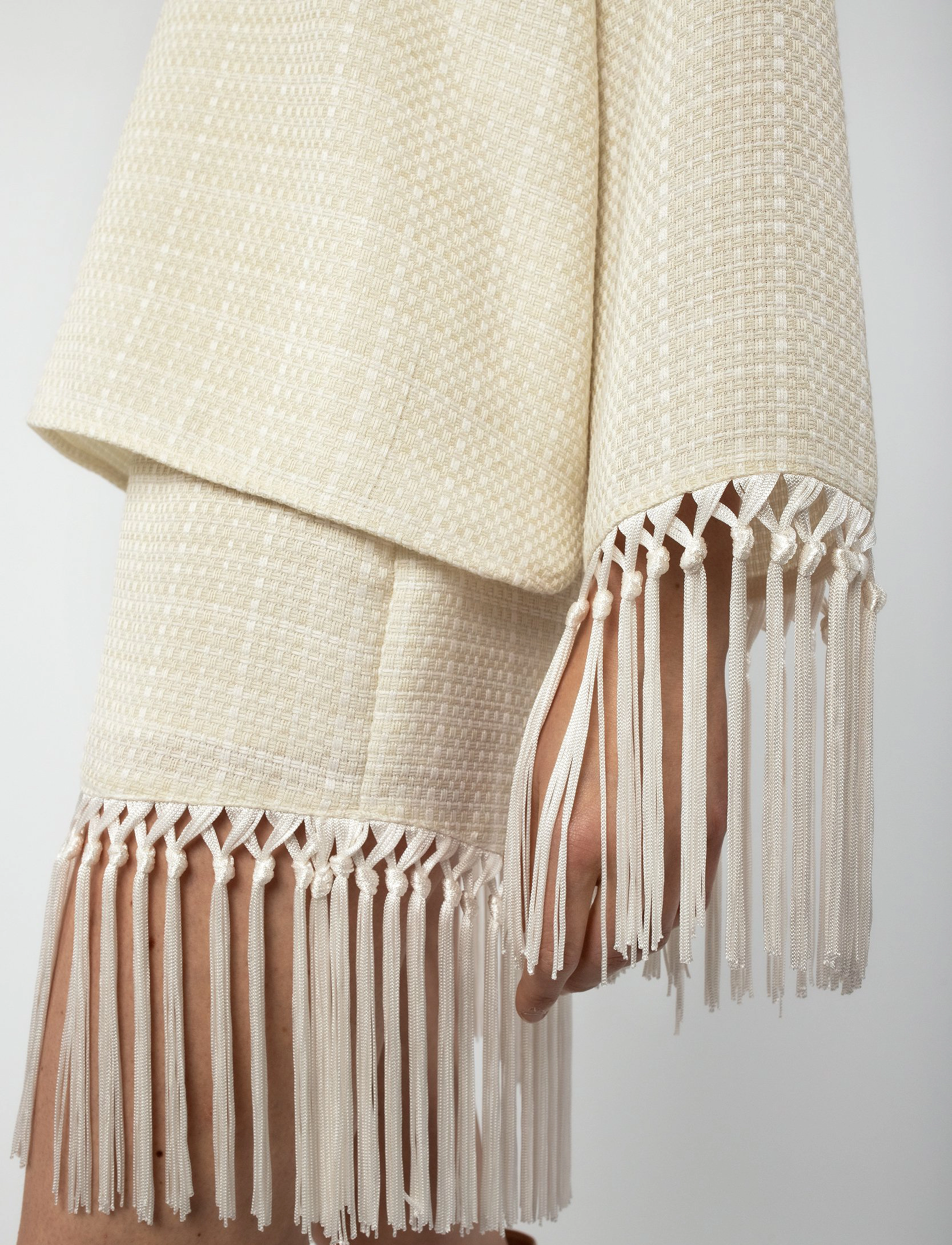 MAUD - Jade Skirt - kurze röcke - off white - 5