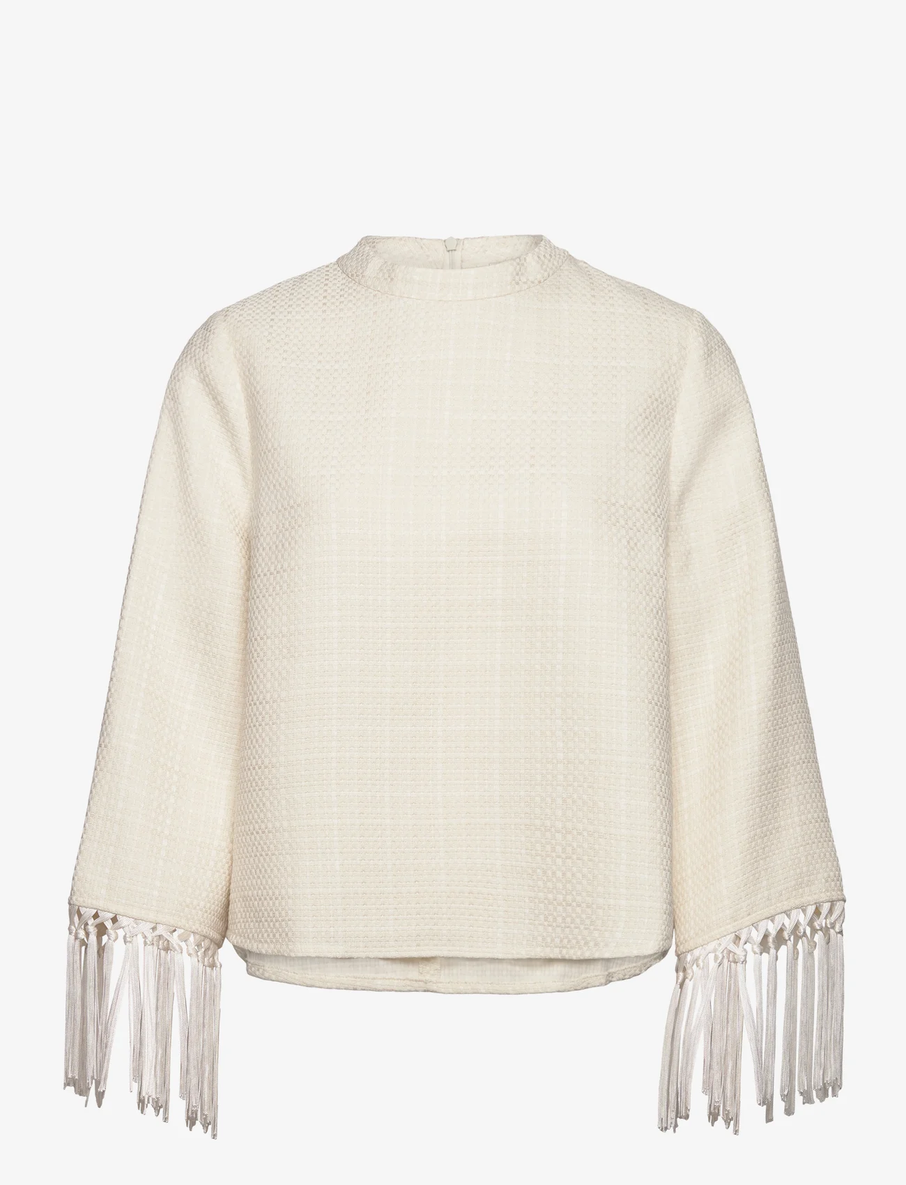 MAUD - Stella Blouse - long-sleeved blouses - off white - 0