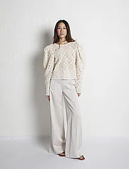 MAUD - Kelis lace blouse - pikkade varrukatega pluusid - sand - 2