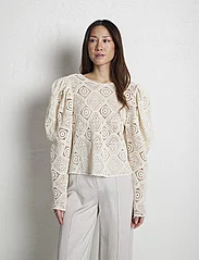 MAUD - Kelis lace blouse - langärmlige blusen - sand - 3