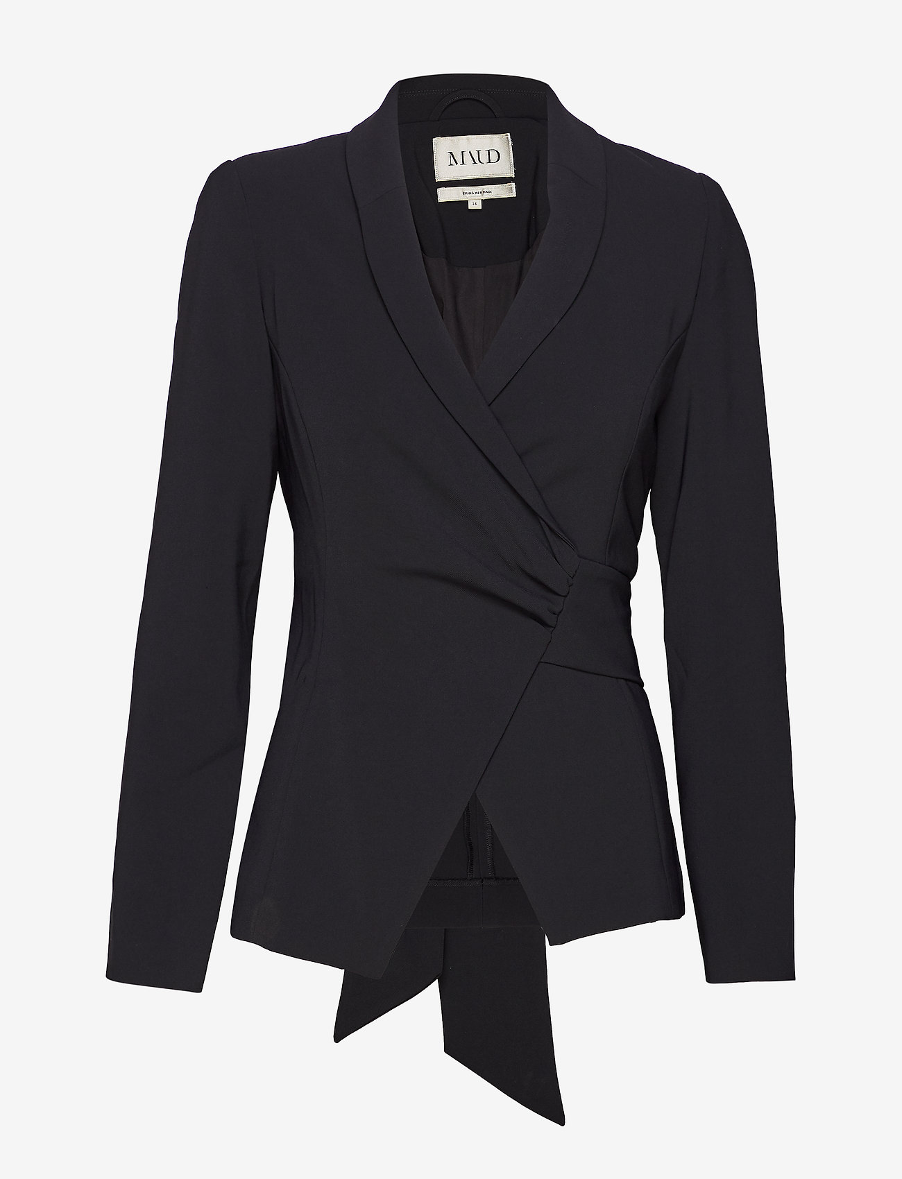 MAUD - Tie Blazer - black - 0