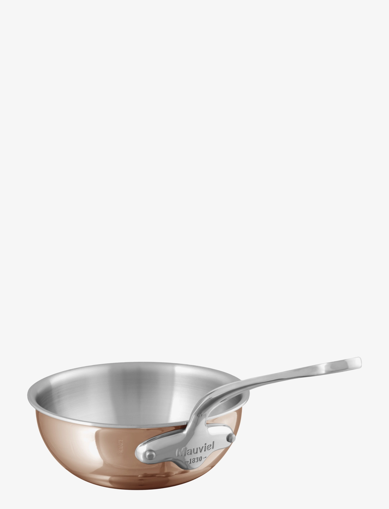 MAUVIEL Sautépanna Rundad M'6S 3,2 Liter Koppar/Stål Silber - 3.2 L - Unisex