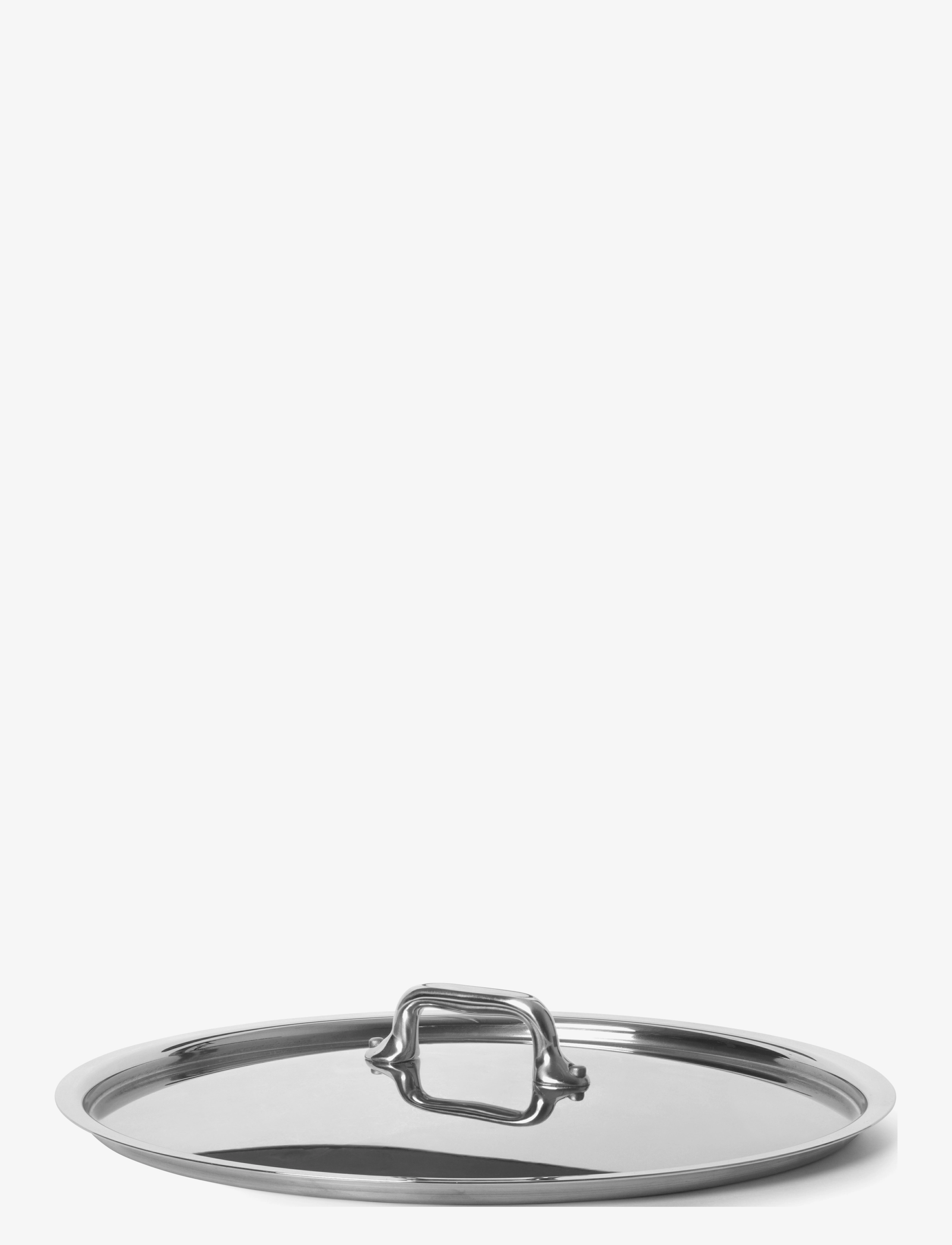 Mauviel Låg Cook Style 24 Cm Stål, Ø cm, Pots & Pans, Silber - Lids Accessories, Homeware