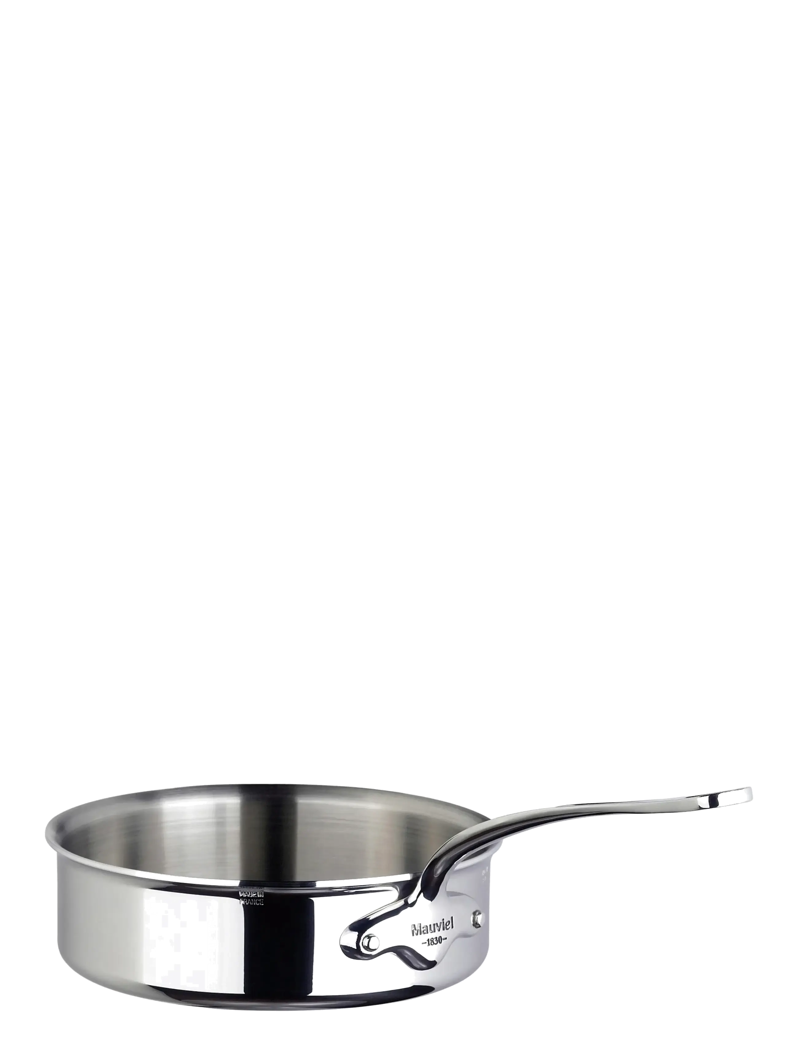 Mauviel Sauterpande Cook Style 1,7 Liter Stål, 1.7 l, Silver, Gryder & Pander > Traktorkedler & Sauteuse, Unisex