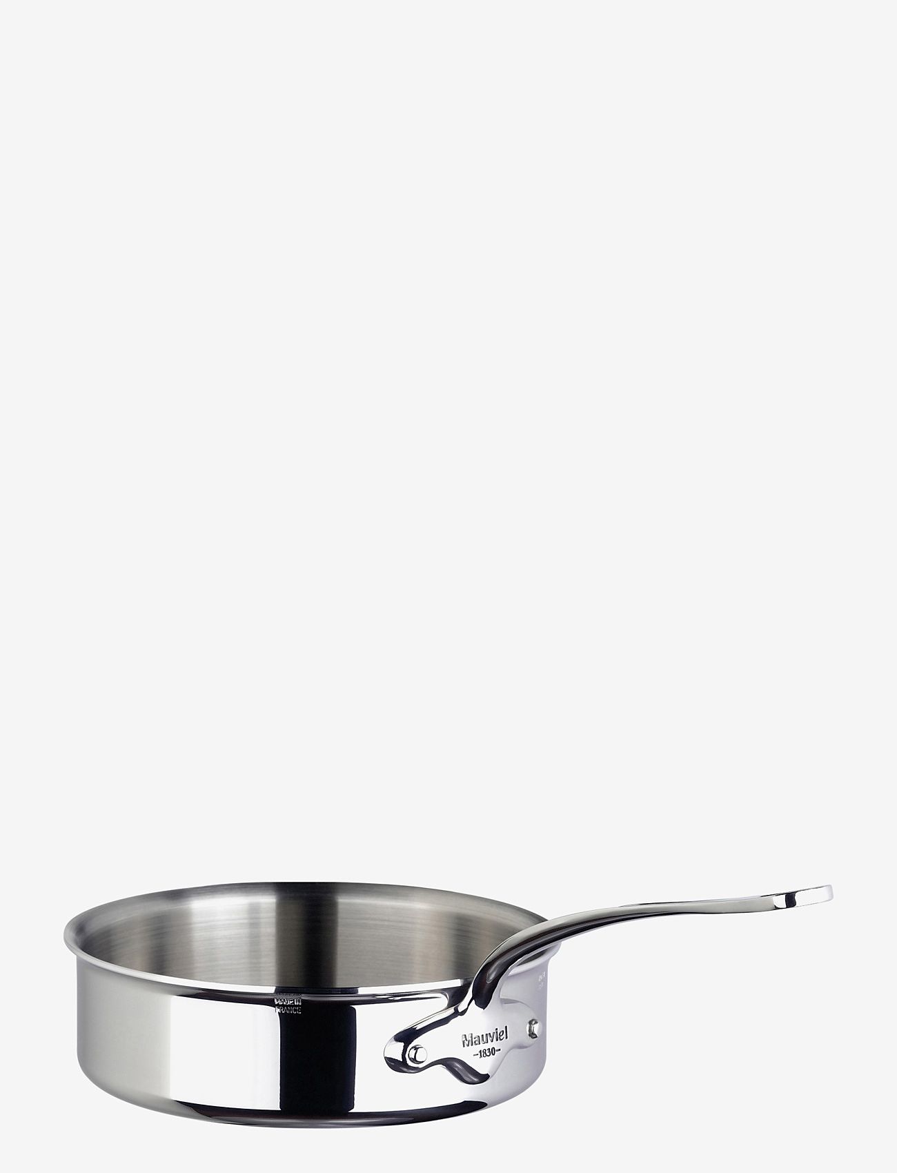 Mauviel - sauter pan Cook Style 3,1 liter 24 x 7,6 cm Steel Stainless - schmorpfannen & sauteusen - steel - 0