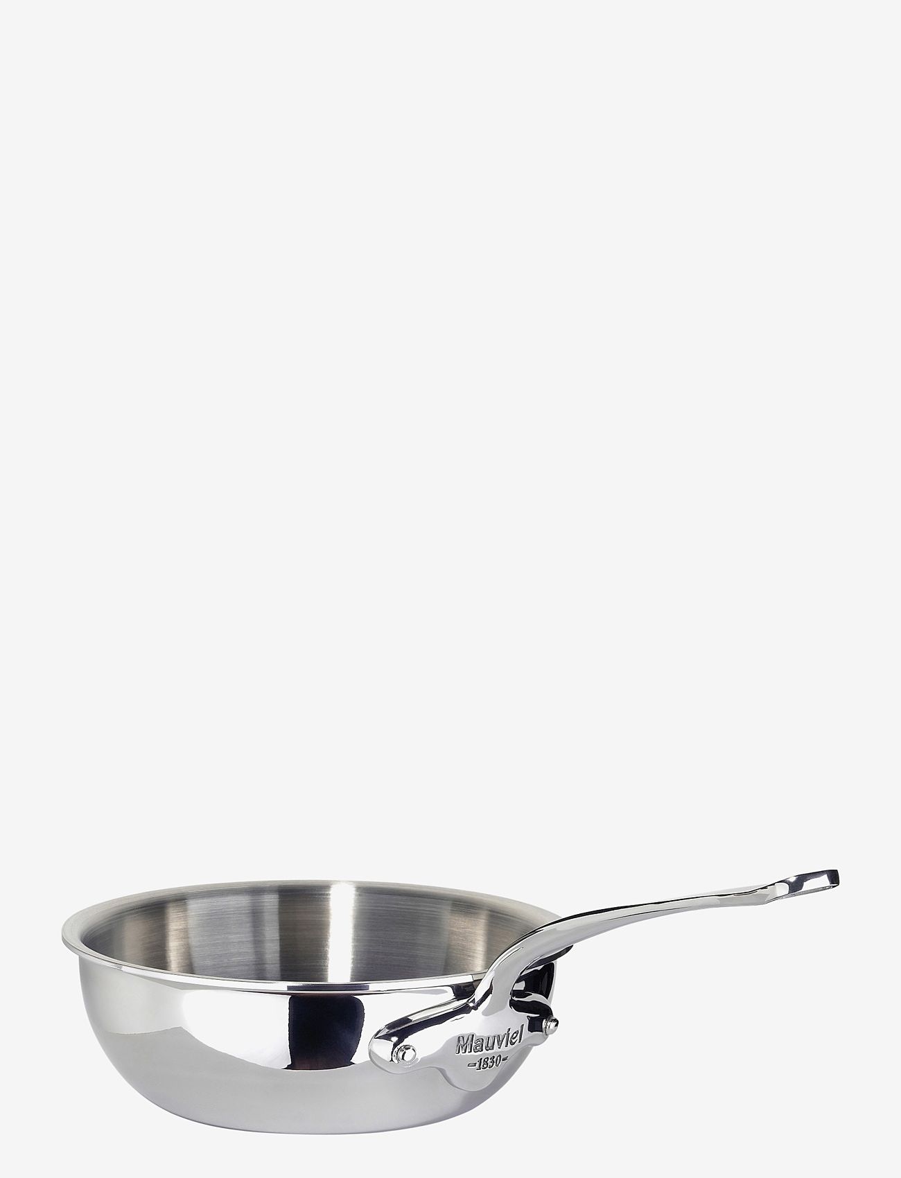 Mauviel sauter pan plump Cook Style 2 liter 20 x 7 cm Steel Stainles - Potten & pannen - STEEL / silver