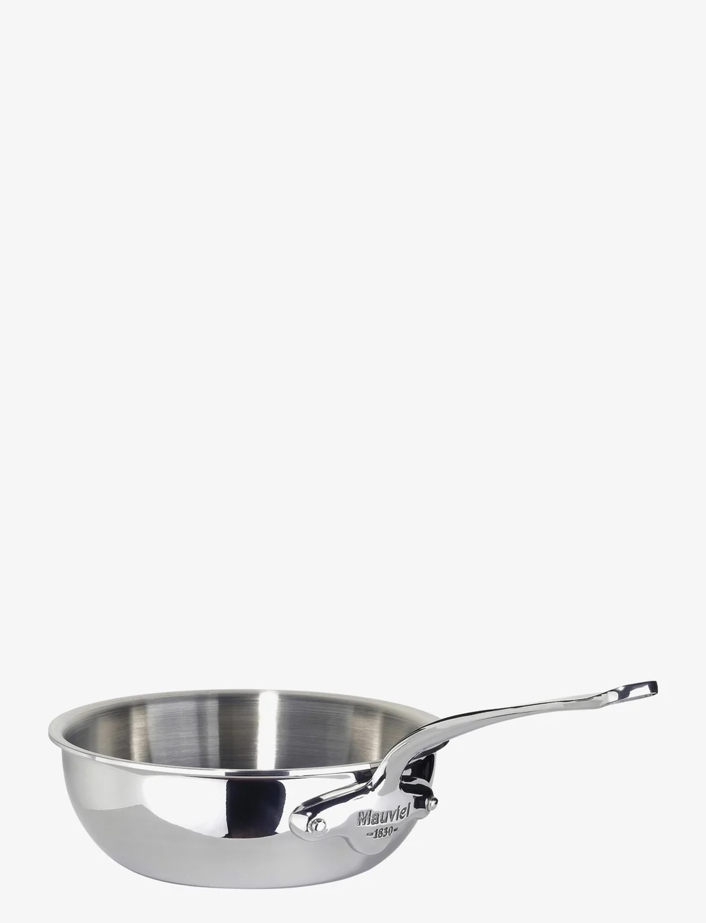 Mauviel - sauter pan plump Cook Style 2 liter 20 x 7 cm Steel Stainles - traktörpannor & sauteuser - steel - 0
