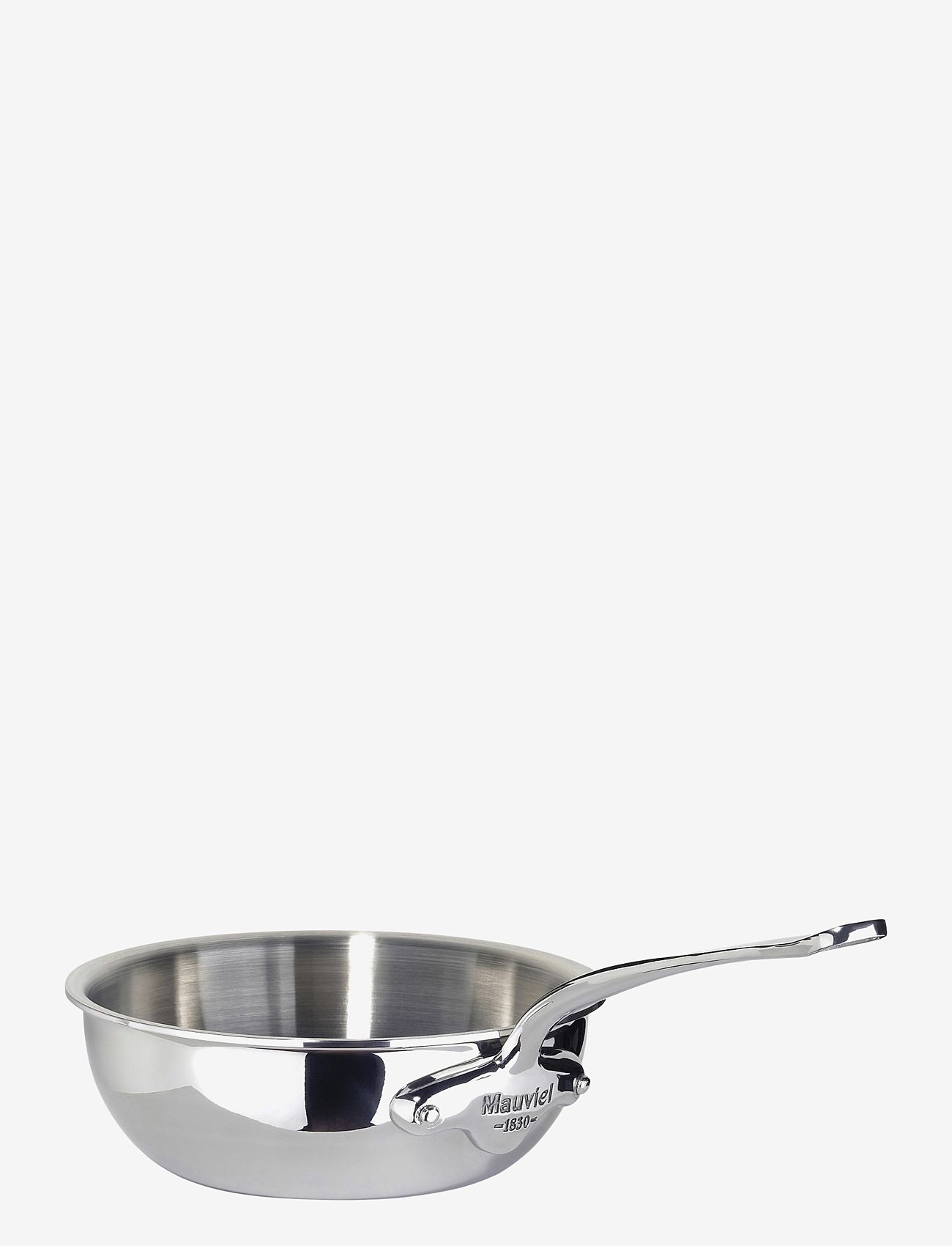 Mauviel - sauter pan plump Cook Style 3,2 liter 24 x 8 cm Steel Stainl - saucier & sauté pans - steel - 0