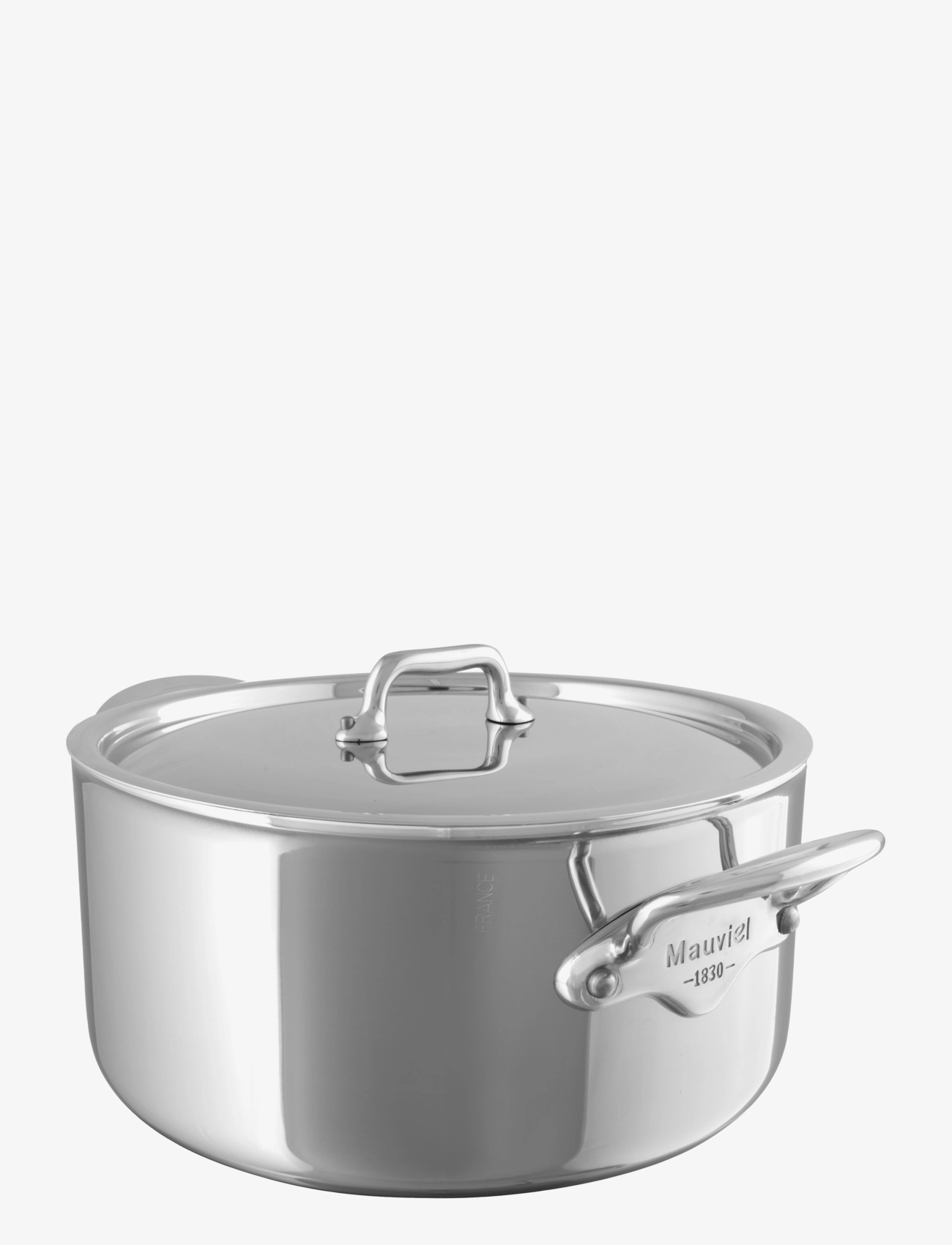 Mauviel pot with steel lid Cook Style 5,9 liter 24 x 13,5 cm Steel S - Kitchen - STEEL / silver