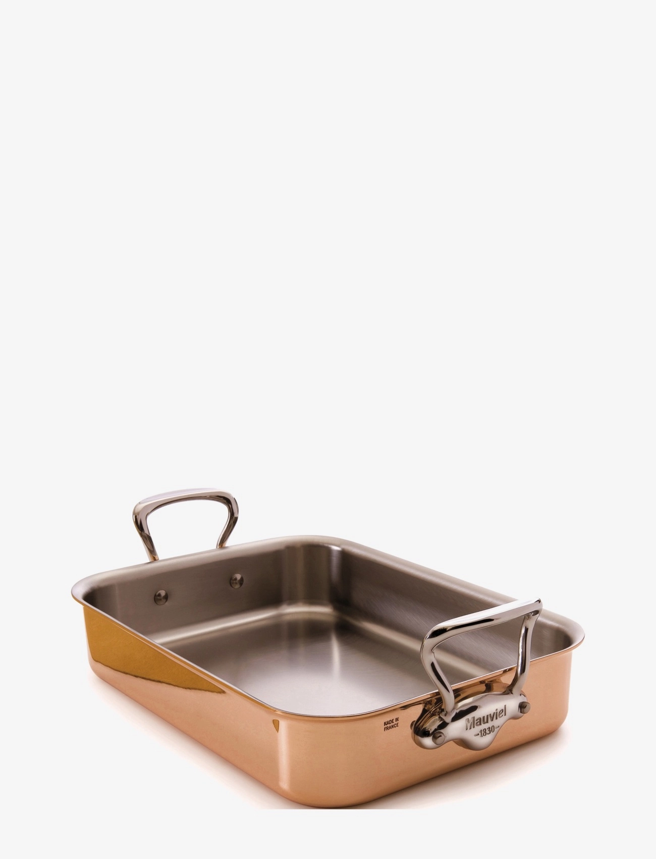Mauviel Rosting dish M'150S 35 x 25 x 7 cm Copper/Steel - Ofenformen - COPPER / gold
