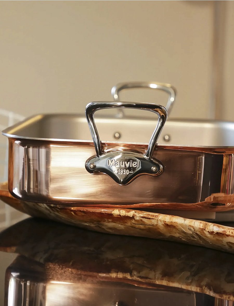Mauviel - Rosting dish M'150S 35 x 25 x 7 cm Copper/Steel - copper - 1