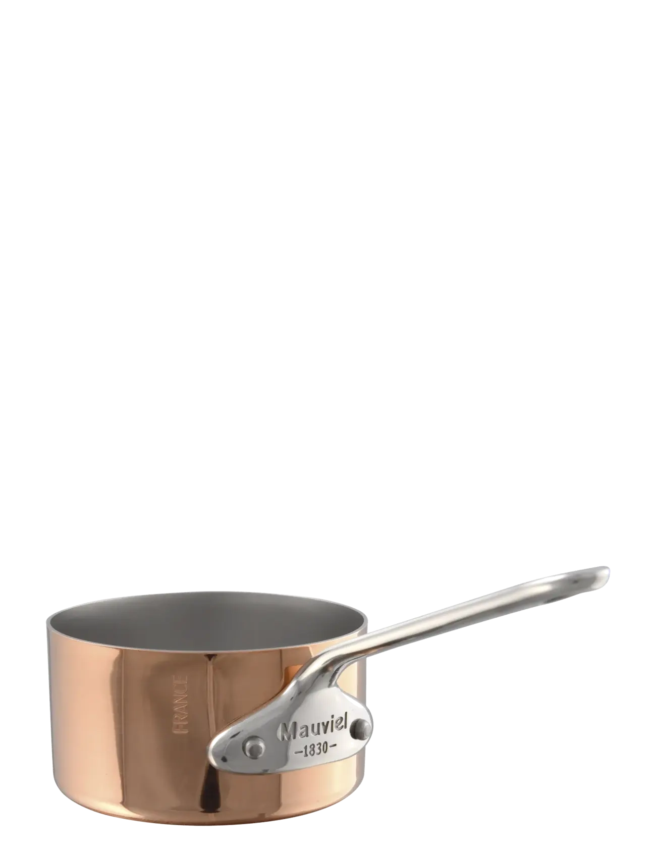 Mauviel Sauce Pan Mini 30 Cl 9 Cm Copper/Steel Stainless Stee,,,Silber Gr.Ø 9 cm