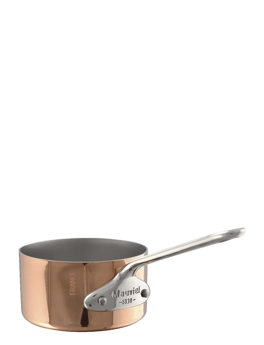 Mauviel - sauce pan mini 30 cl 9 cm Copper/Steel Stainless stee - stainless steel - 0