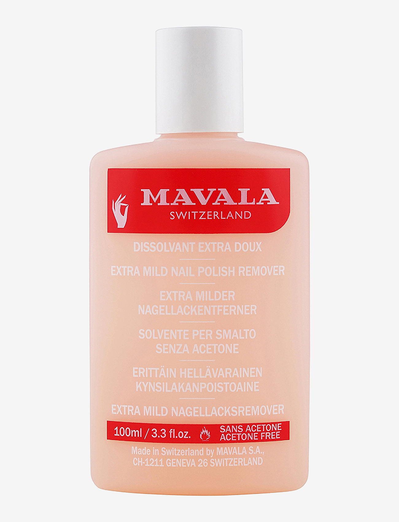 Mavala - Extra Mild Nail Polish Remover - makeup - n/a - 0