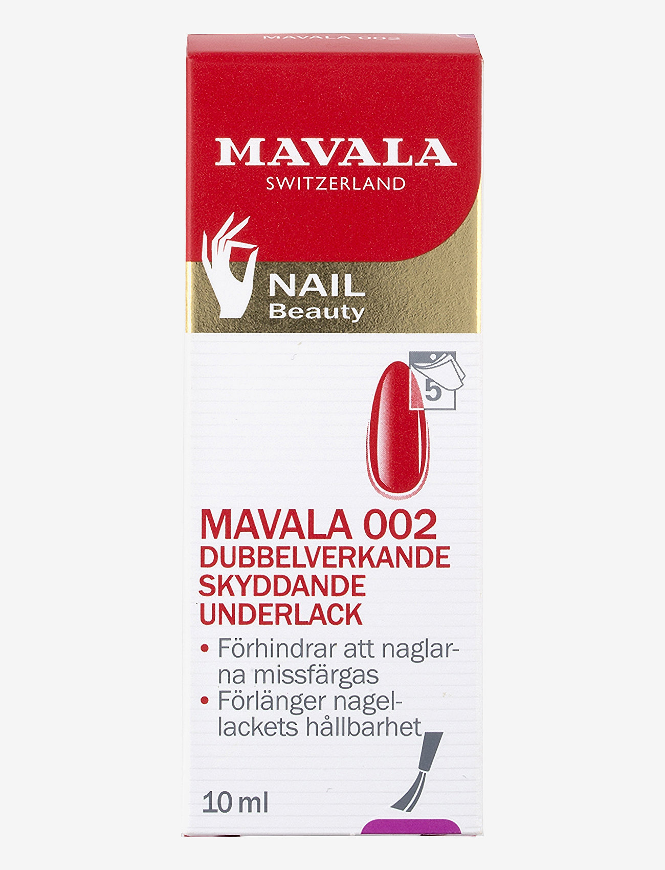 Mavala - 002 Double Action Protective Base Coat - redo för date night - n/a - 0