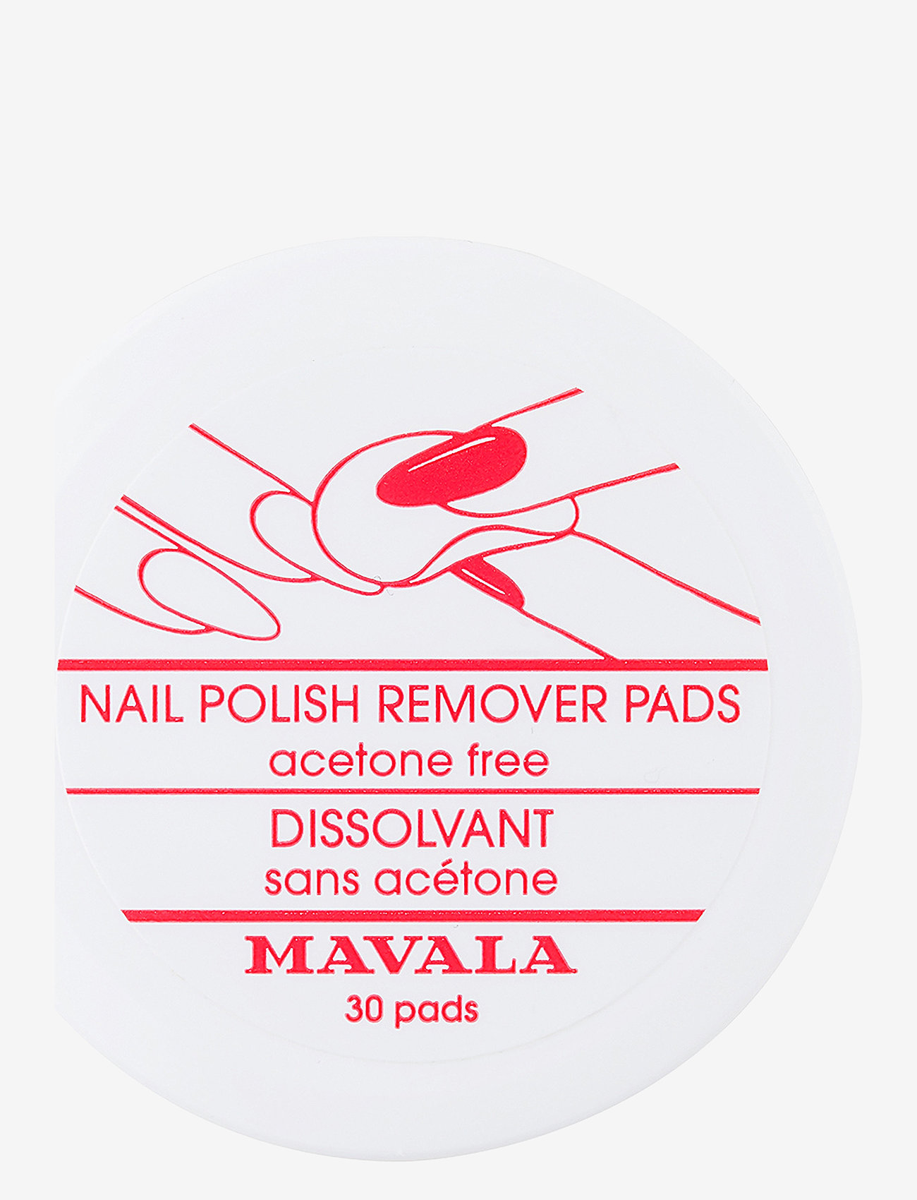 Mavala - Nail Polish Remover Pads - smink - clear - 0