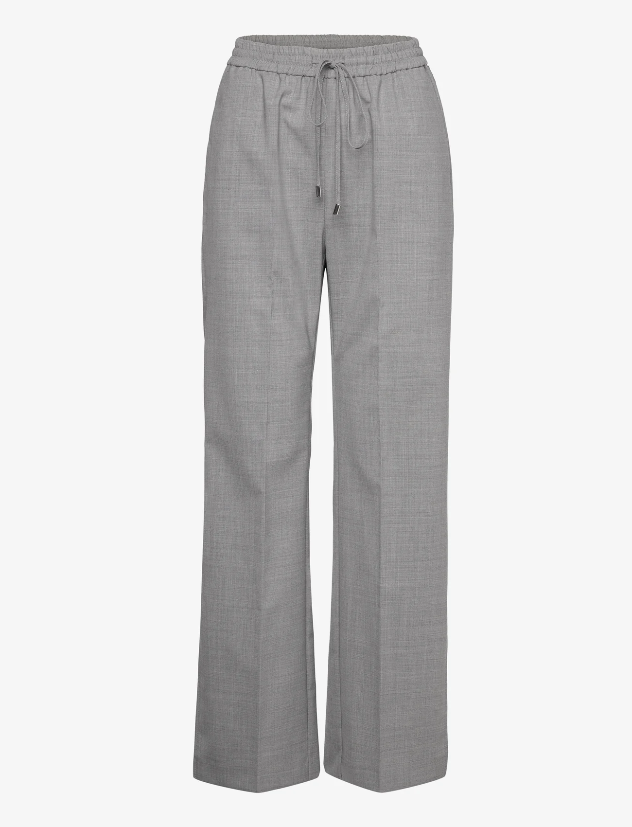 Max&Co. - GRISSINO - wide leg trousers - light grey - 0