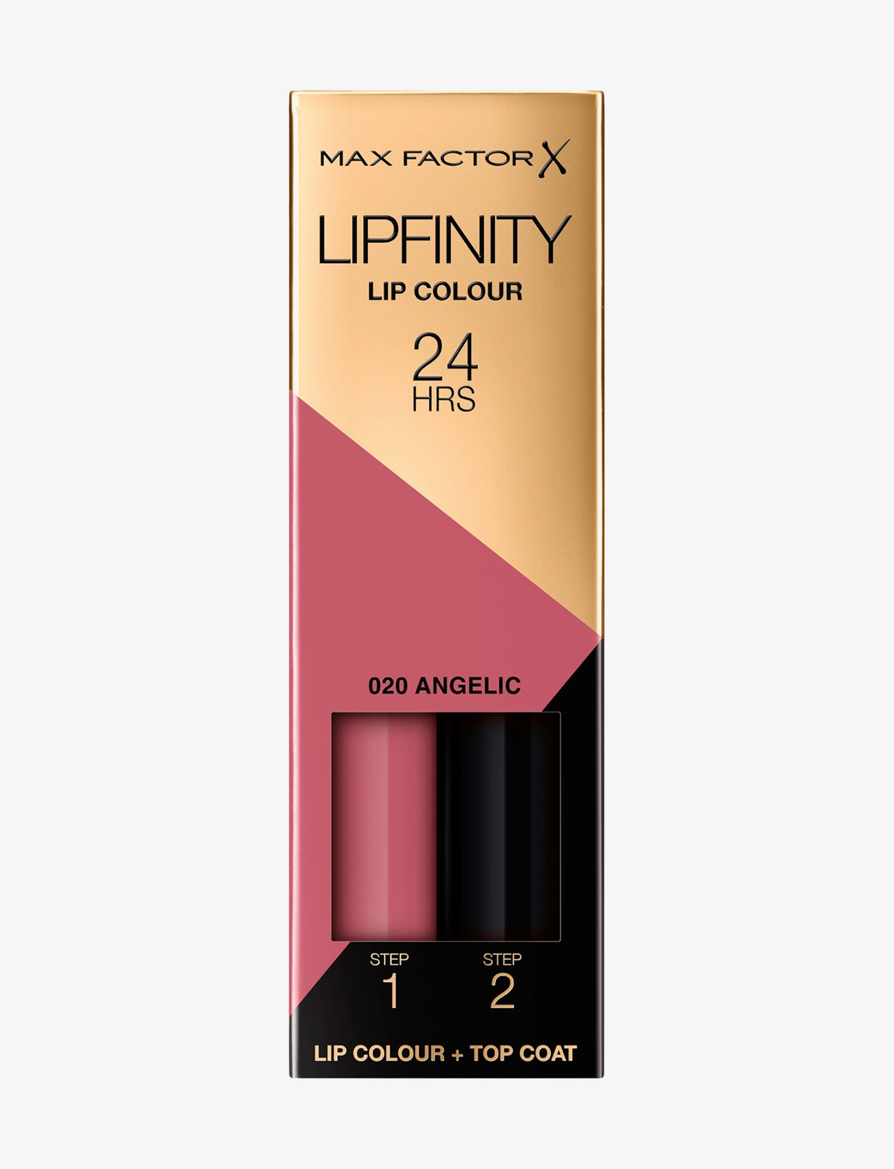 Max Factor Lipfinity 020 Angelic, Læbepomade, Pink, Str: 4 ML