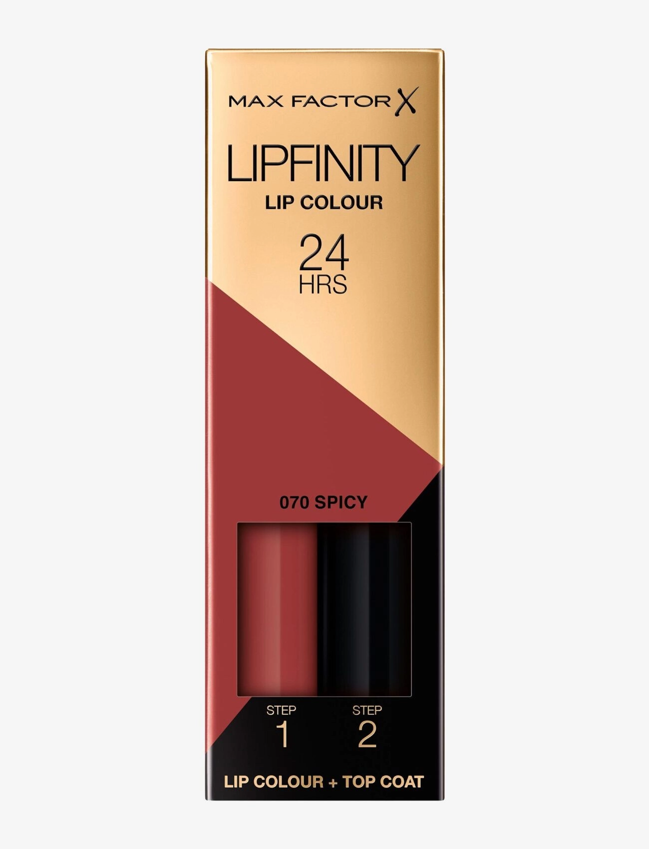 Max Factor Lipfinity 070 Spicy, Læbepomade, Brun, Str: 4 ML