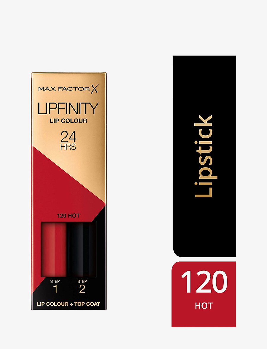 Max Factor - LIPFINITY 120 HOT - læbepomade - 120 hot - 1