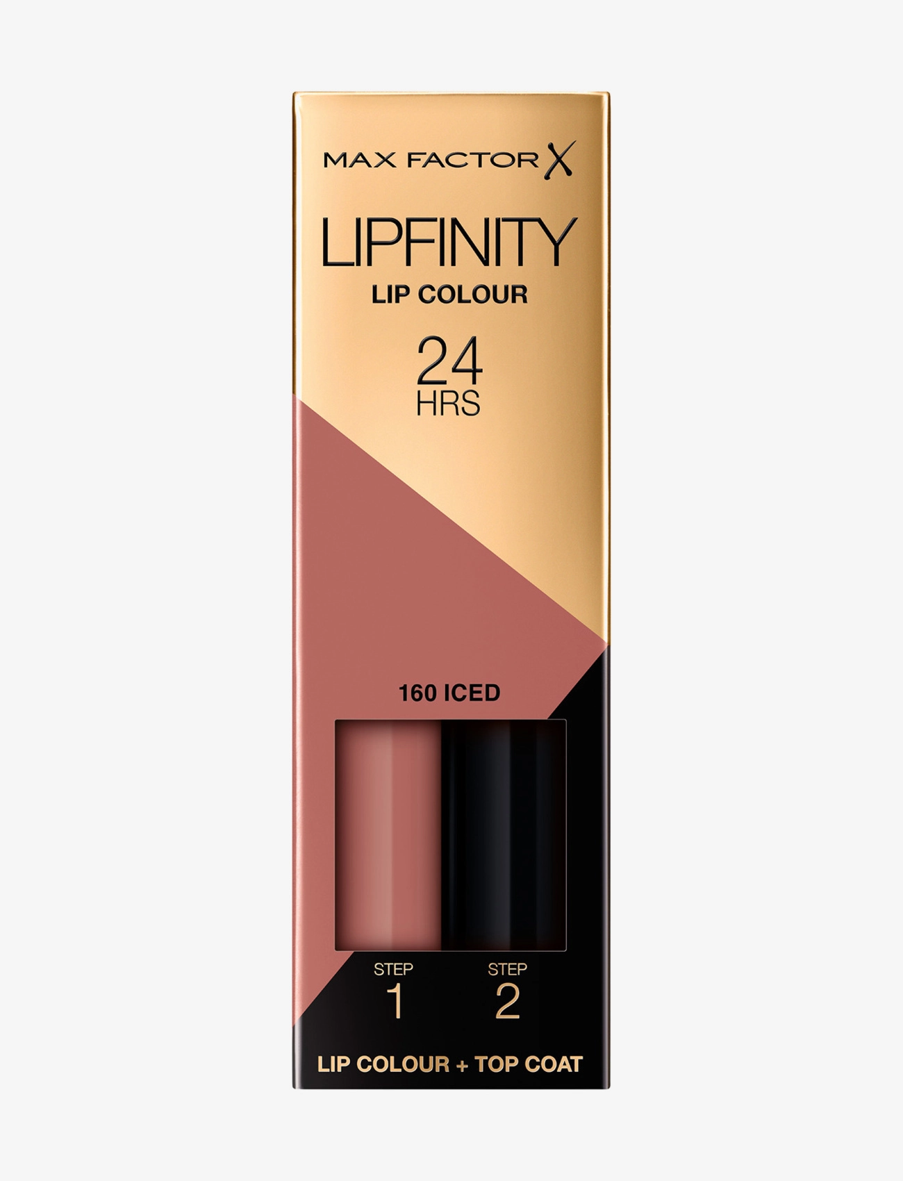 Max Factor Lipfinity 160 Iced, Læbepomade, Pink, Str: 4 ML