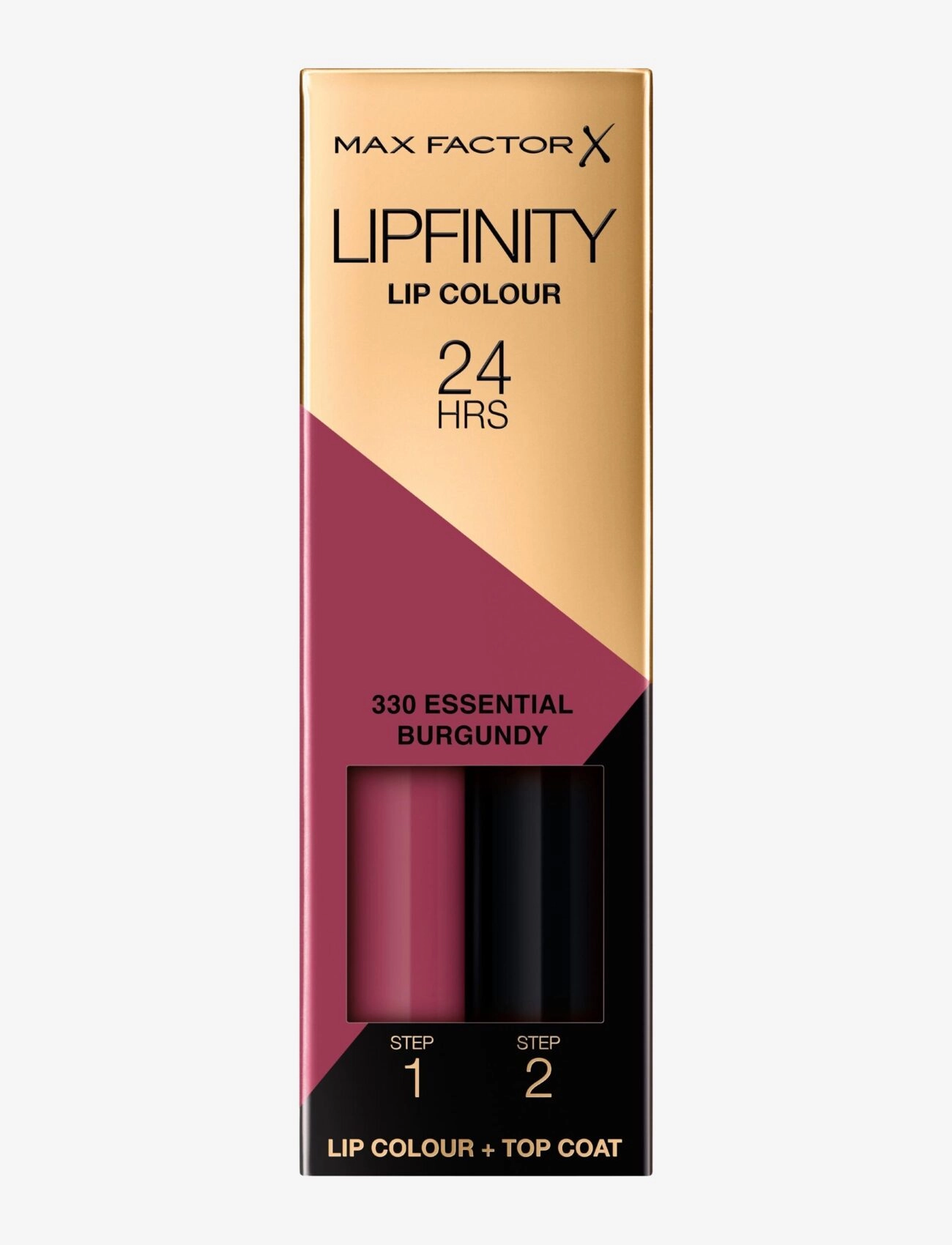 Max Factor Lipfinity 330 Essentialburgundy, Læbepomade, Rød, Str: 4 ML