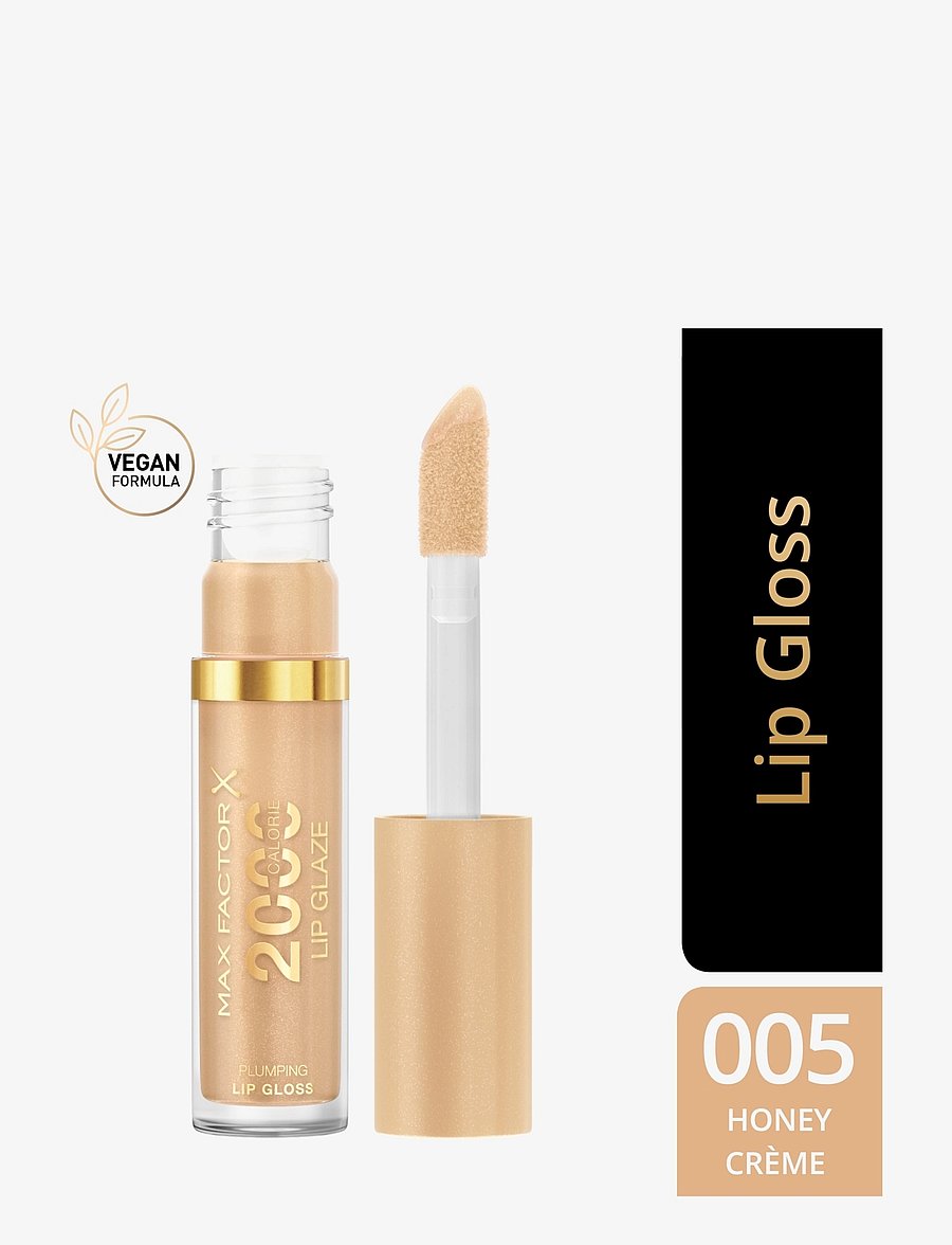 Max Factor - MAX FACTOR 2000 Calorie lip glaze 005 Honey Crème - bliv klar til date night - 005 honey crÈme - 1