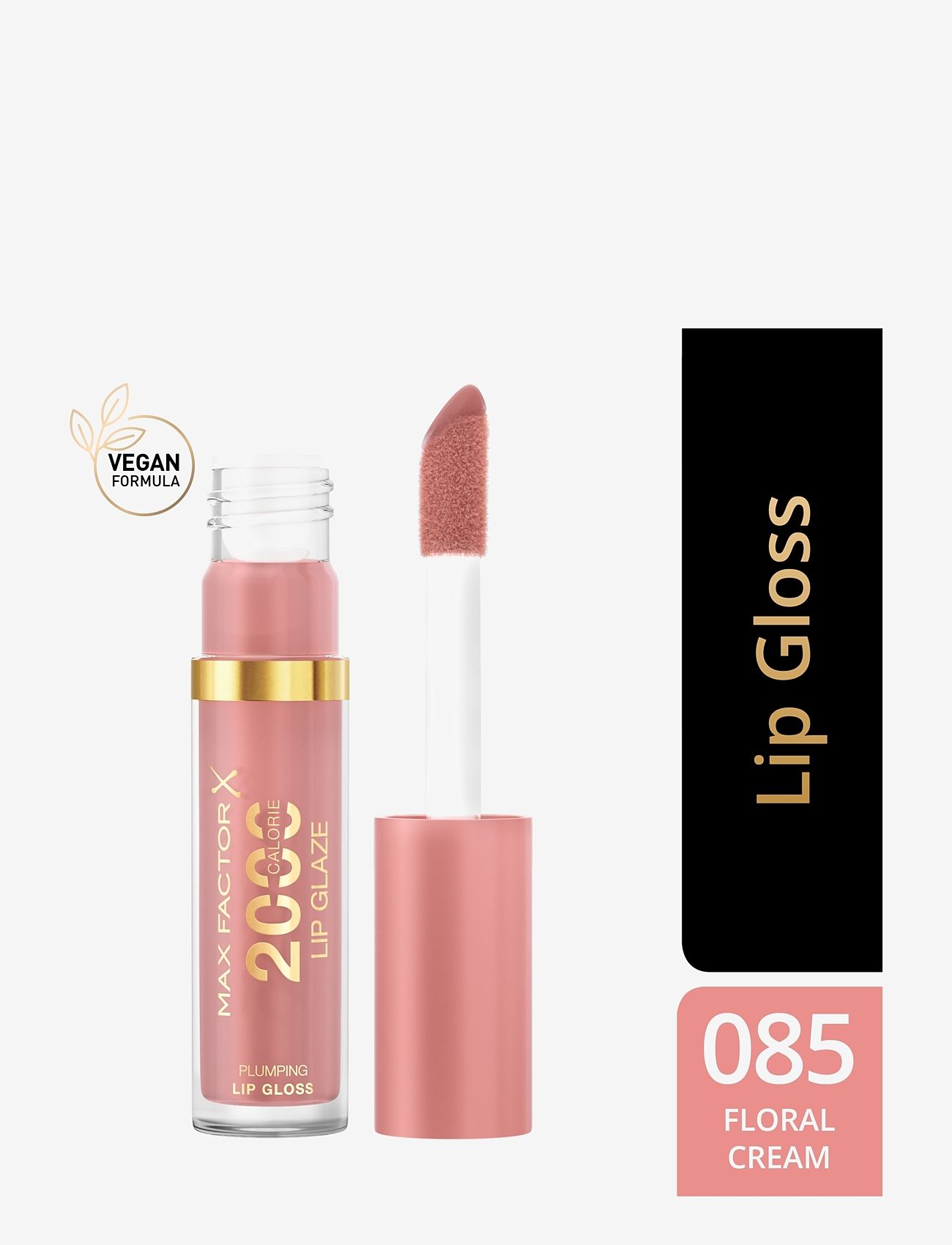 Max Factor - MAX FACTOR 2000 Calorie lip glaze 085 Floral Cream - smink - 085 floral cream - 1
