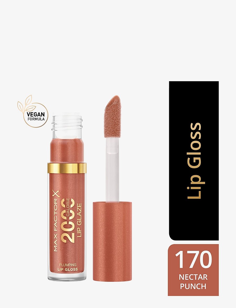 Max Factor - MAX FACTOR 2000 Calorie lip glaze 170 Nectar Punsch - bliv klar til date night - 170 nectar punch - 1