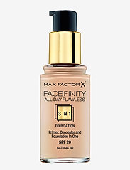 Max Factor - ALL DAY FLAWLES 3IN1 FOUNDATION - meikkivoiteet - 050 natural - 3