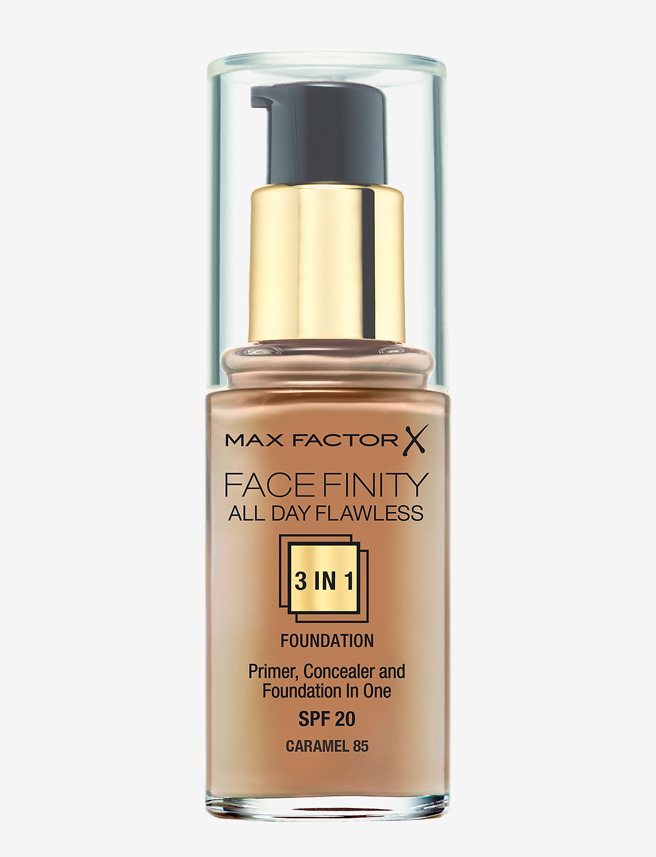 Max Factor - ALL DAY FLAWLES 3IN1 FOUNDATION - foundation - 085 caramel - 1