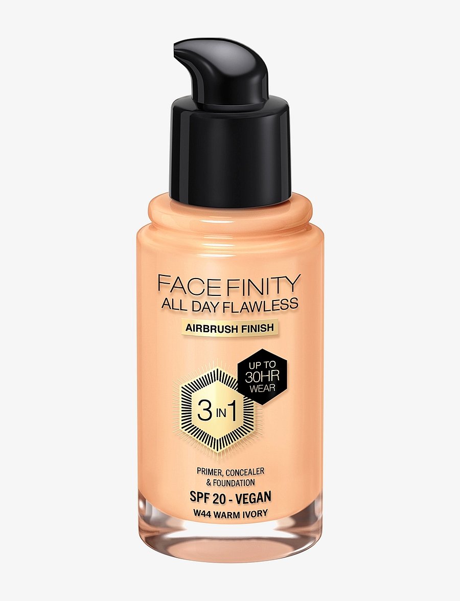 Max Factor - All Day Flawless 3in1 Foundation 44 Warm ivory - makeup - warm ivory - 3