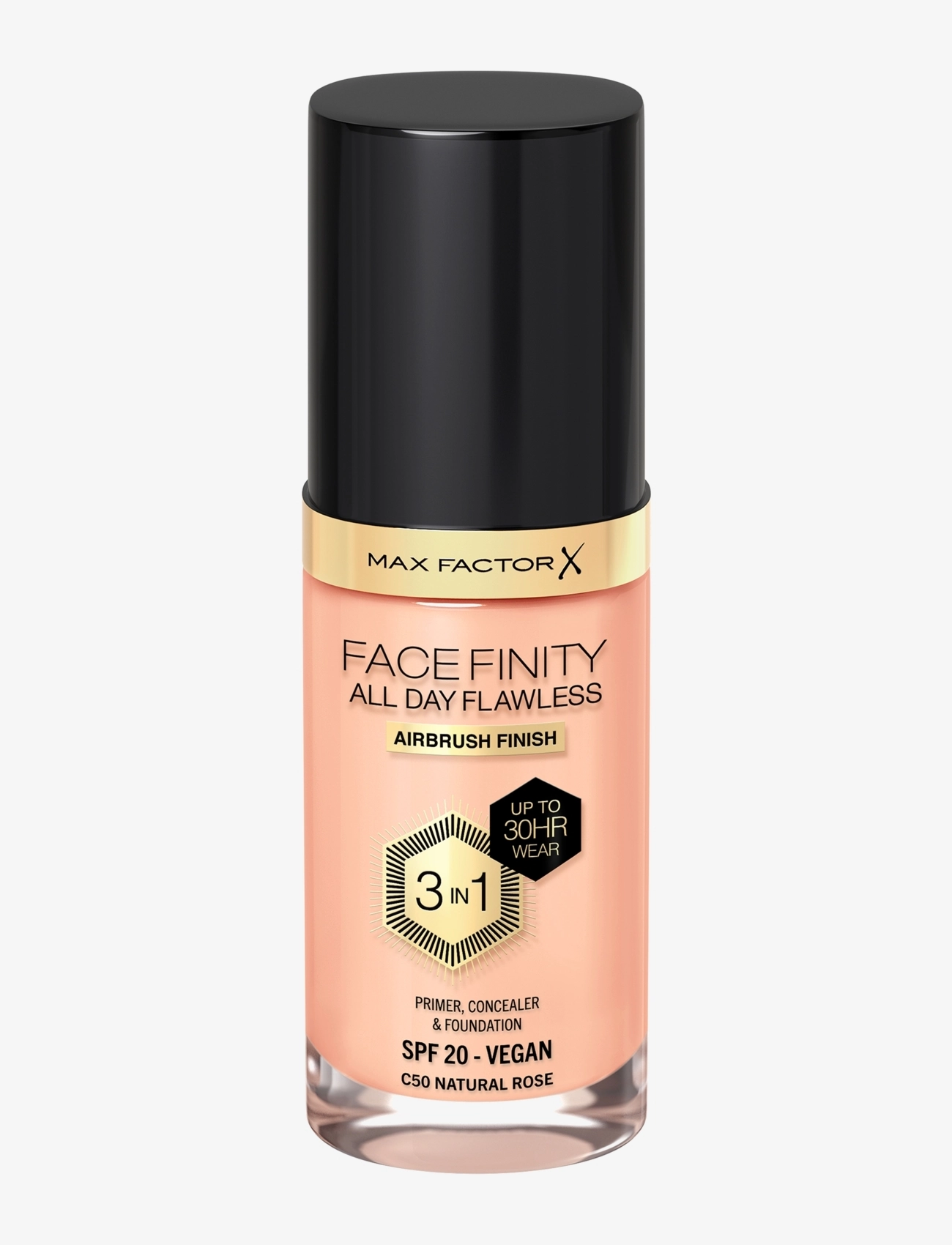 Max Factor All Day Flawless 3In1 Foundation, Foundation, Str: 30 ML